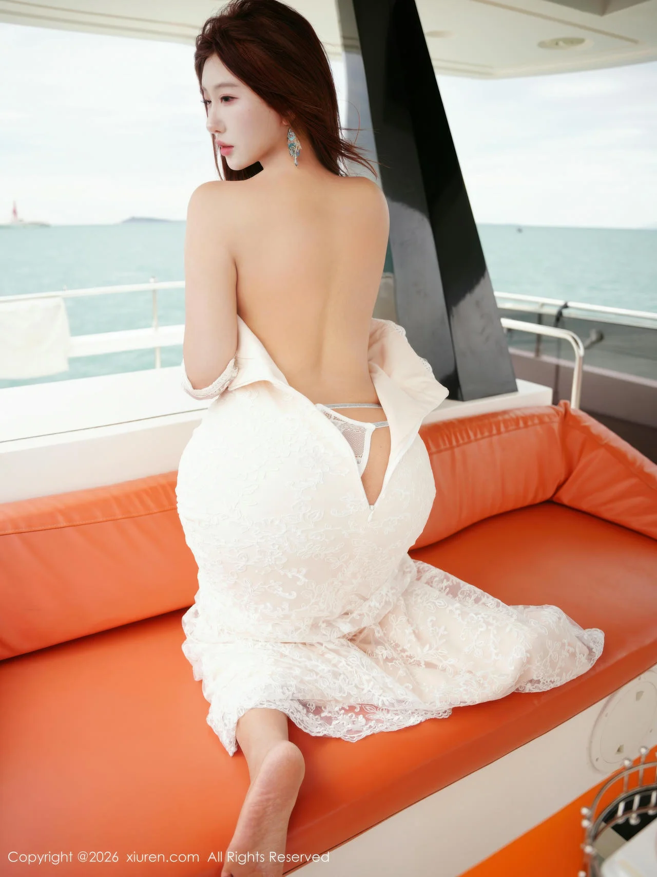 XiuRen 秀人 No.11243 金允希Yuki 白色婚纱迷人丰腴 - 38
