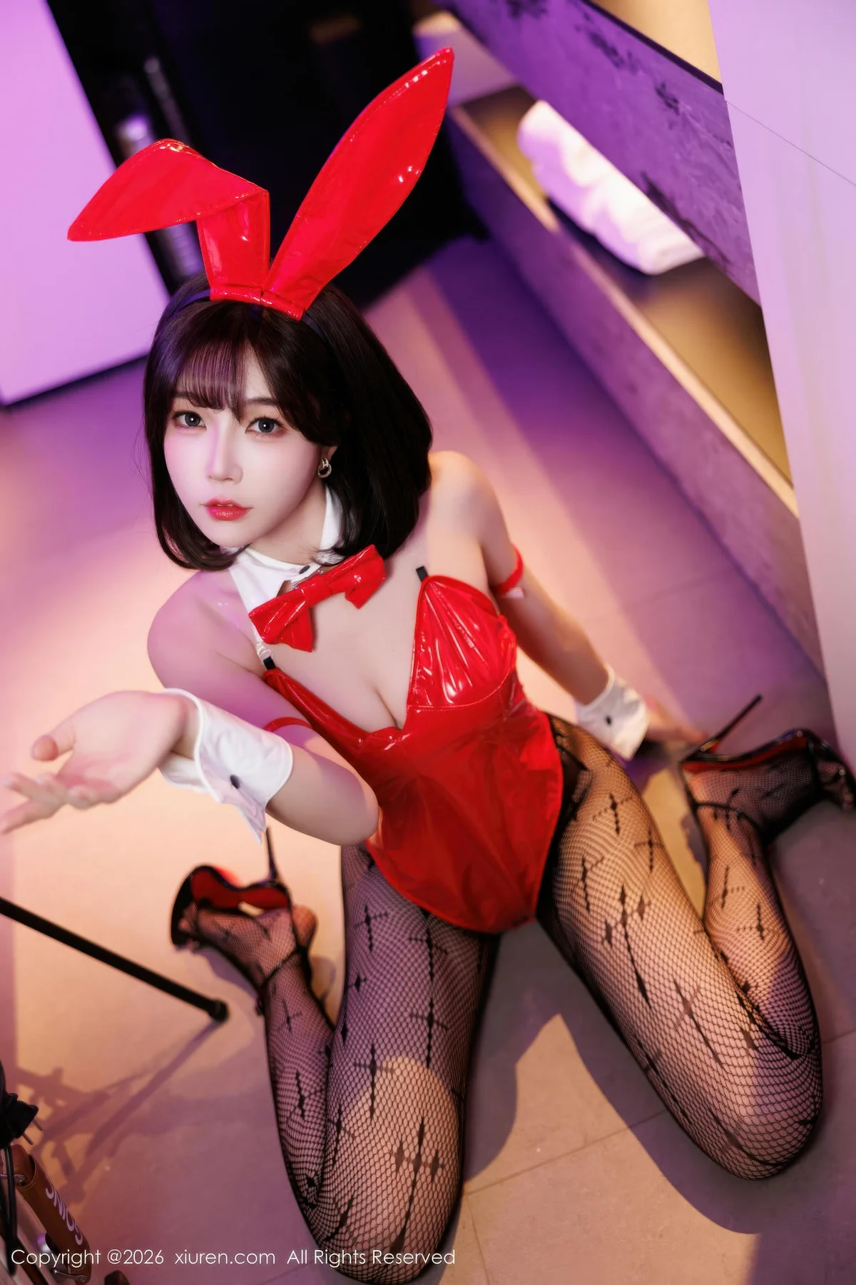 XiuRen 秀人 No.11252 莉芝荔枝 黑色连衣短裙 - 57