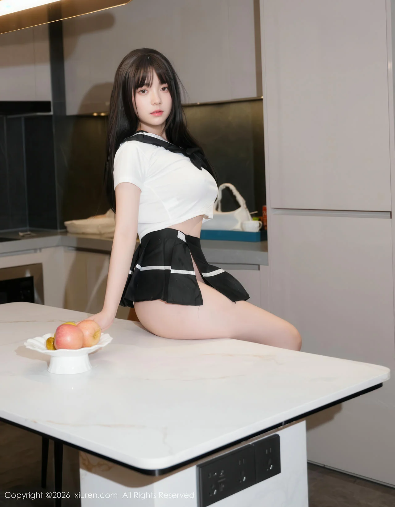 XiuRen 秀人 No.11256 软情 清纯少女黑色短裙 - 27