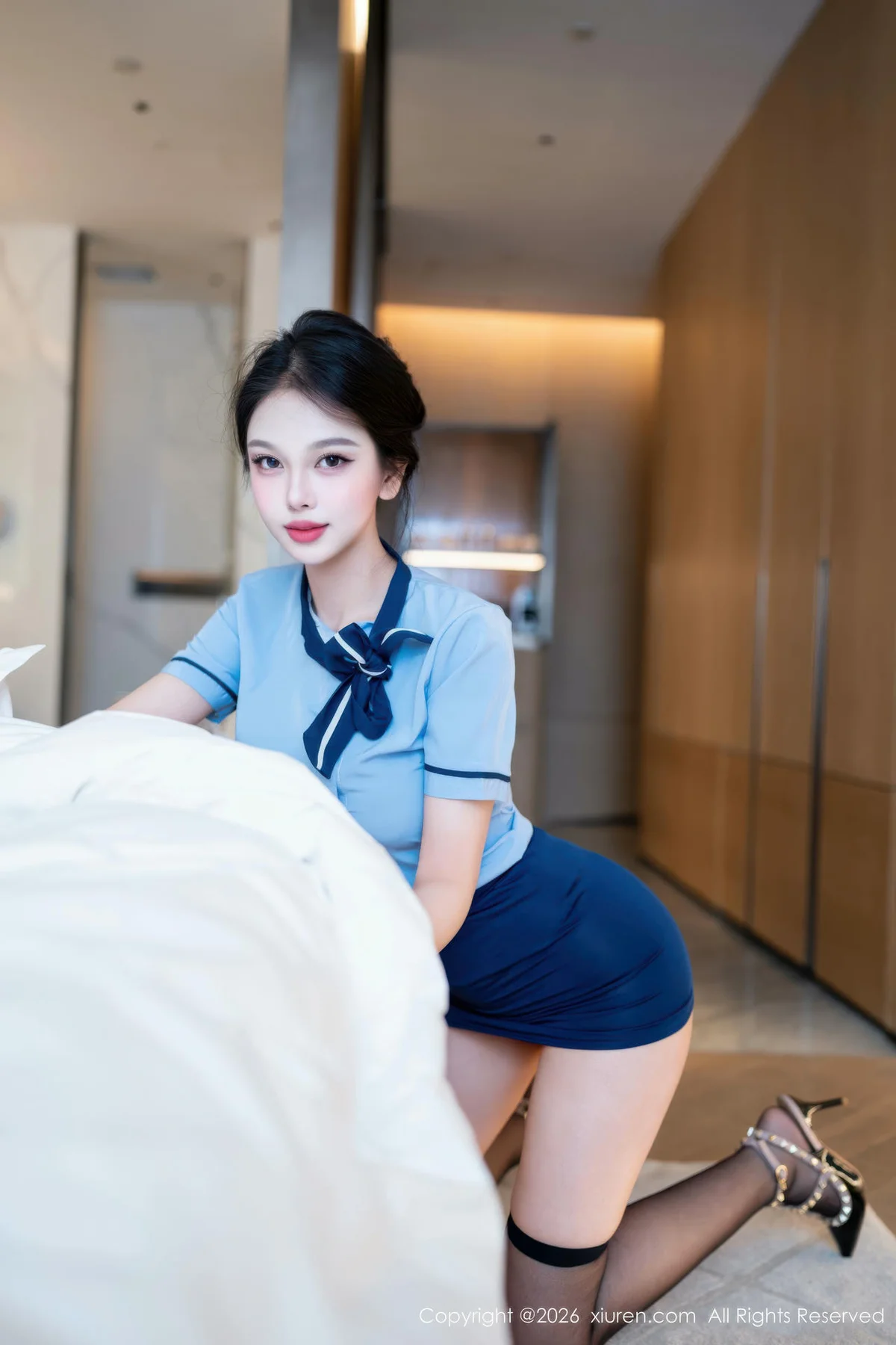 XiuRen 秀人 No.11259 诺诺子 性感魅惑黑丝 - 13
