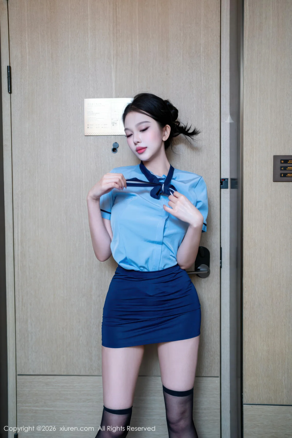 XiuRen 秀人 No.11259 诺诺子 性感魅惑黑丝 - 25