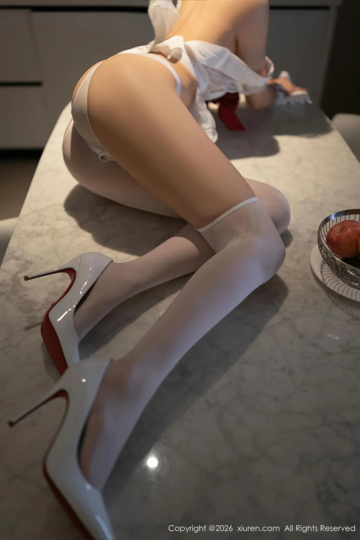 XiuRen 秀人 No.11264 陆萱萱白色女仆装扮 - 29