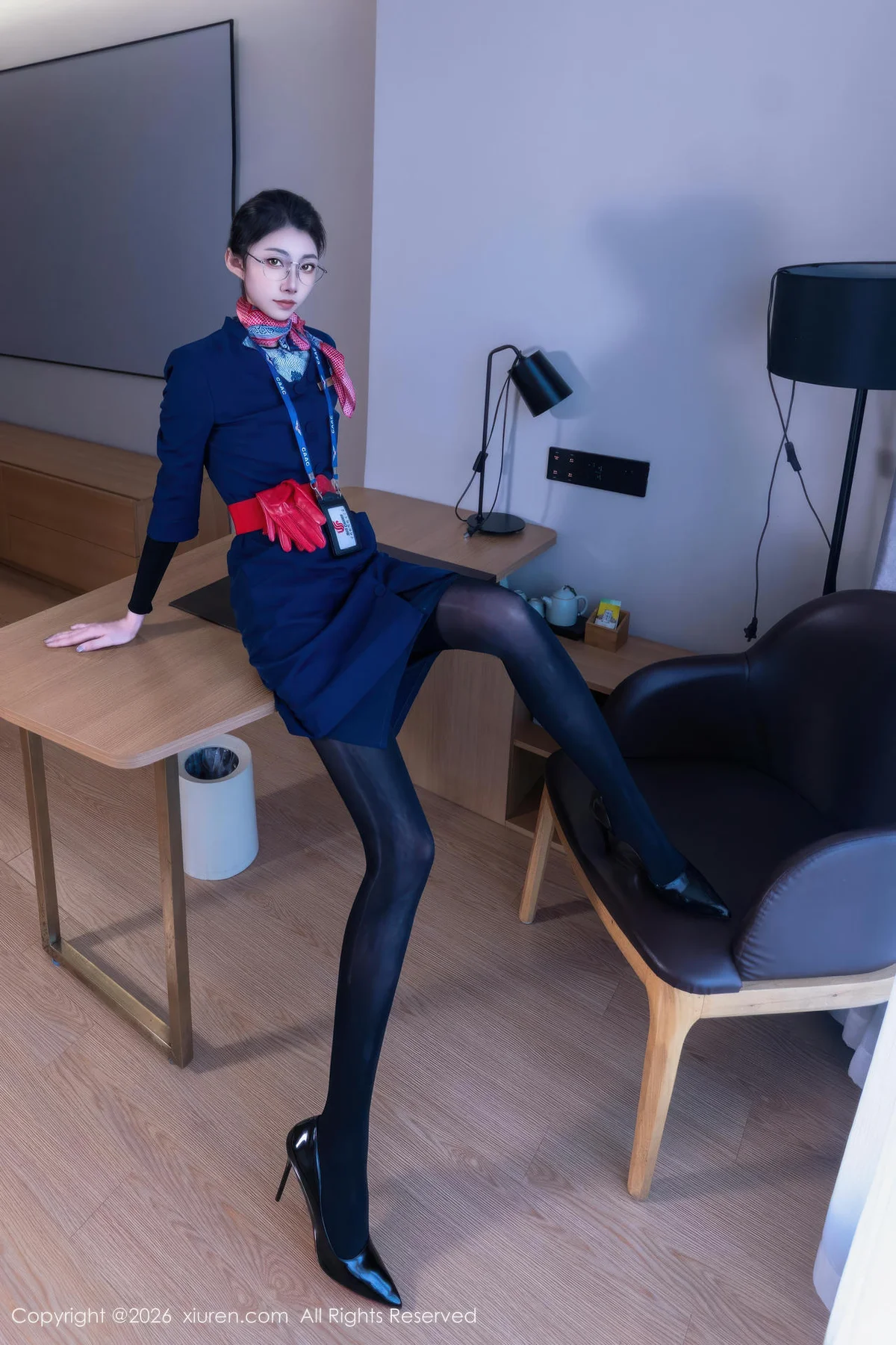 XiuRen 秀人 No.11276 vanessa首套写真空姐制服发布 - 67