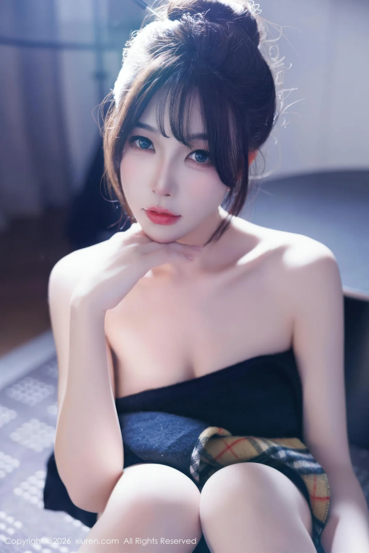 XiuRen 秀人 No.11281 莉芝荔枝御姐魅惑黑丝 - 100