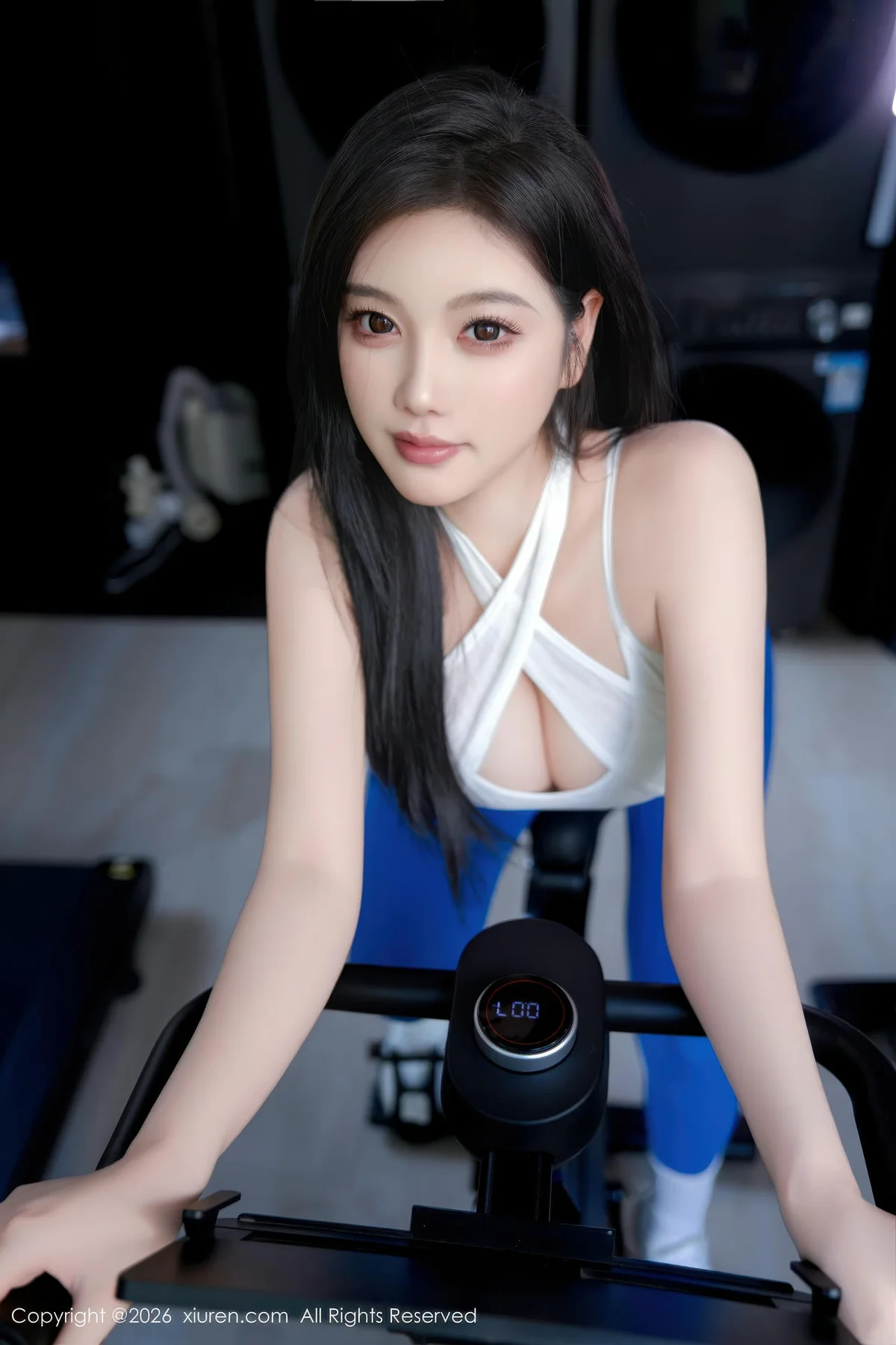 XiuRen 秀人 No.11287 杨晨晨白色情趣服饰灰丝 - 14