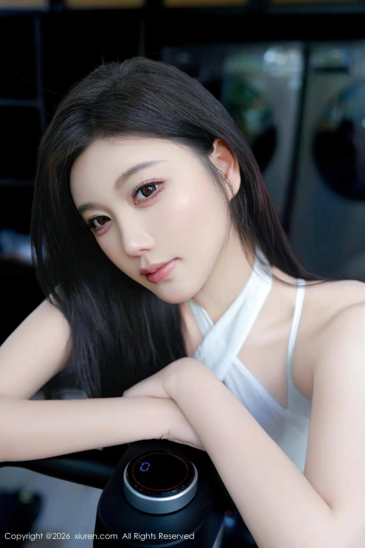 XiuRen 秀人 No.11287 杨晨晨白色情趣服饰灰丝 - 15