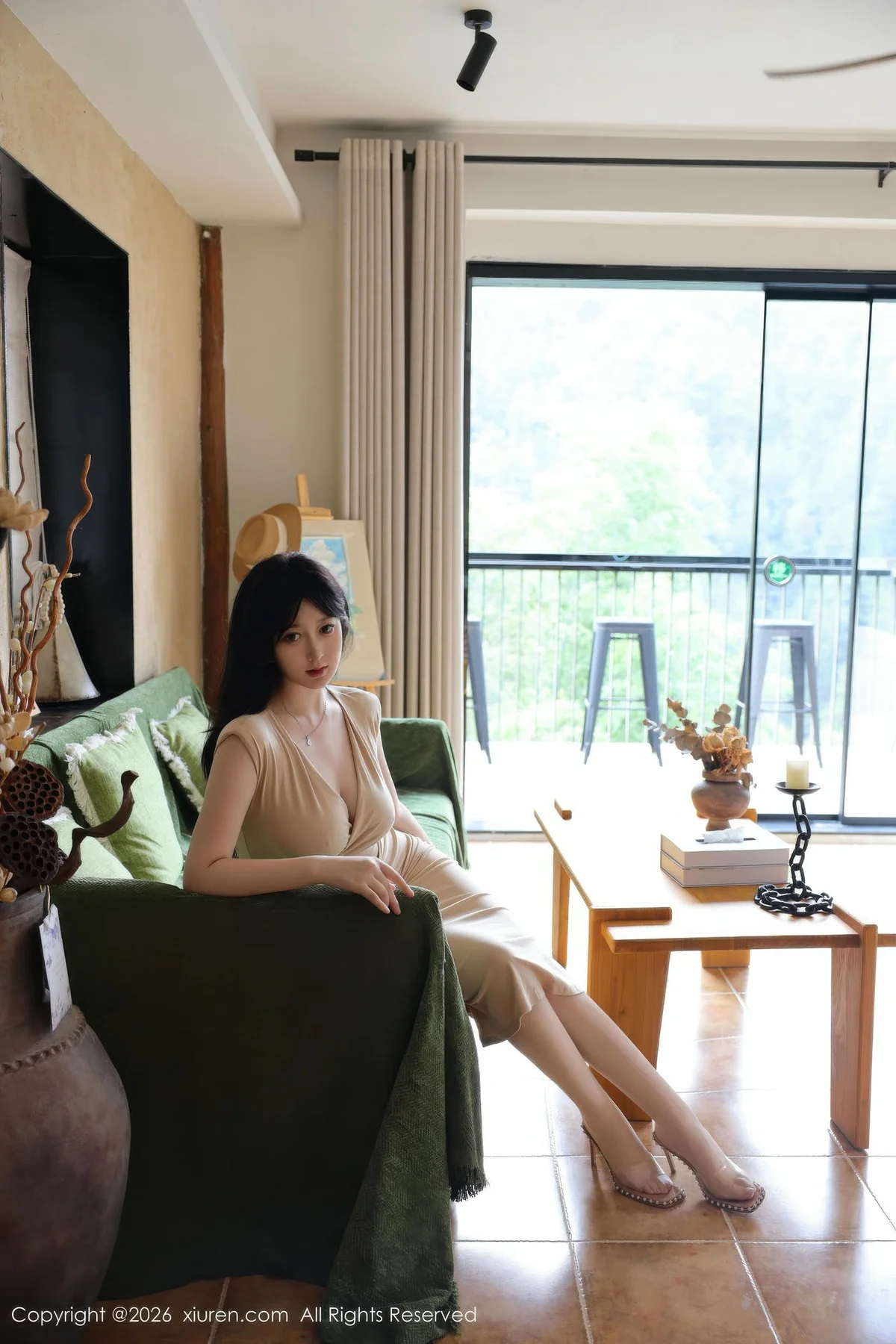XiuRen 秀人 No.11288 奶思兔浅色小妈裙 - 39