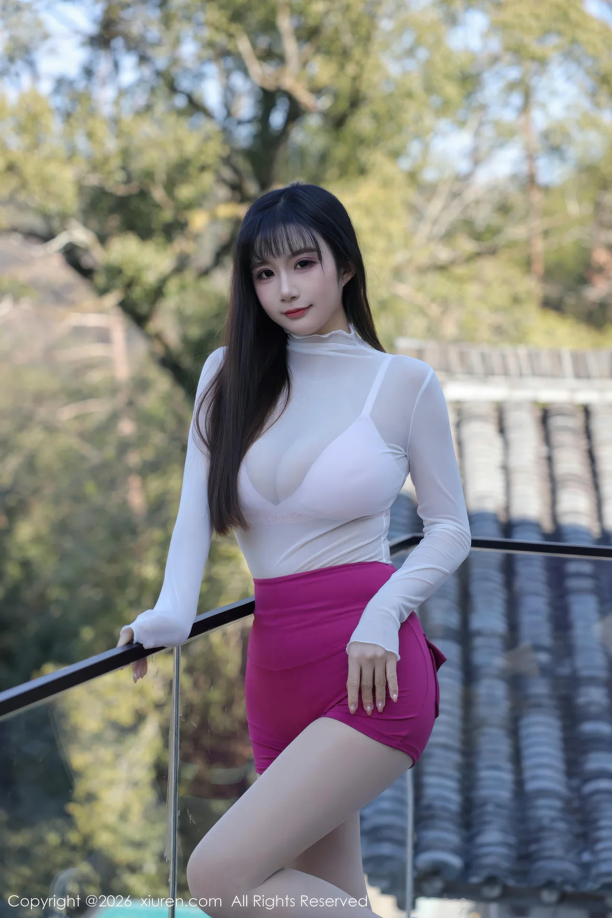 XiuRen 秀人 No.11305 小肉肉咪 童颜巨乳户外比基尼 - 21