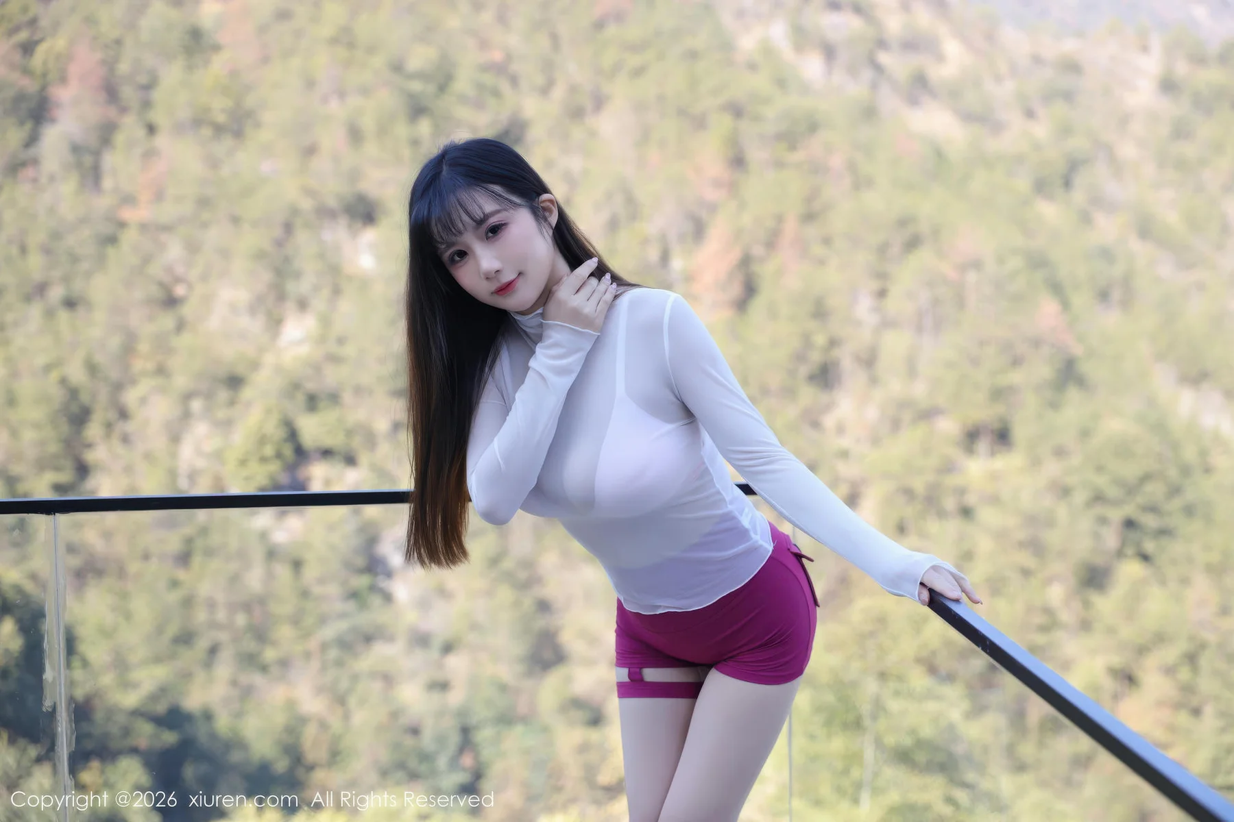 XiuRen 秀人 No.11305 小肉肉咪 童颜巨乳户外比基尼 - 23