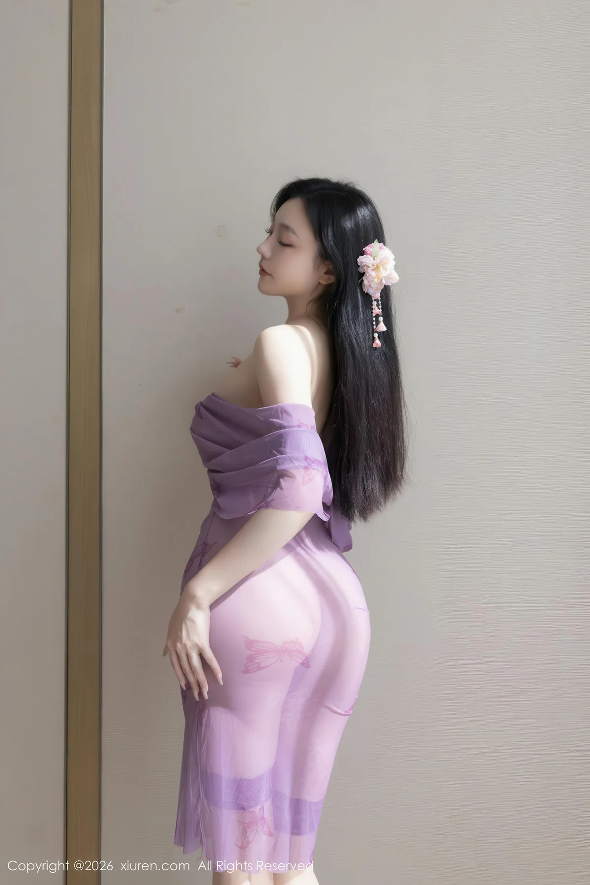 XiuRen 秀人 No.11312 安然anran 透视香肩玉体女神 - 8