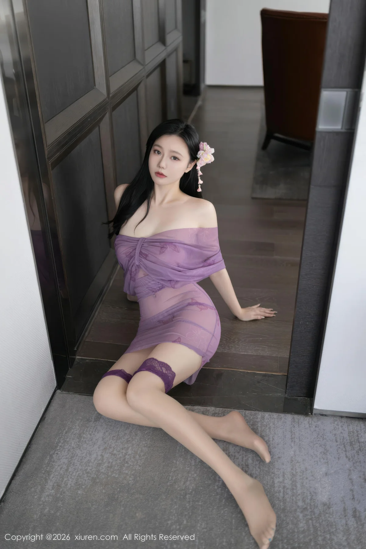 XiuRen 秀人 No.11312 安然anran 透视香肩玉体女神 - 26
