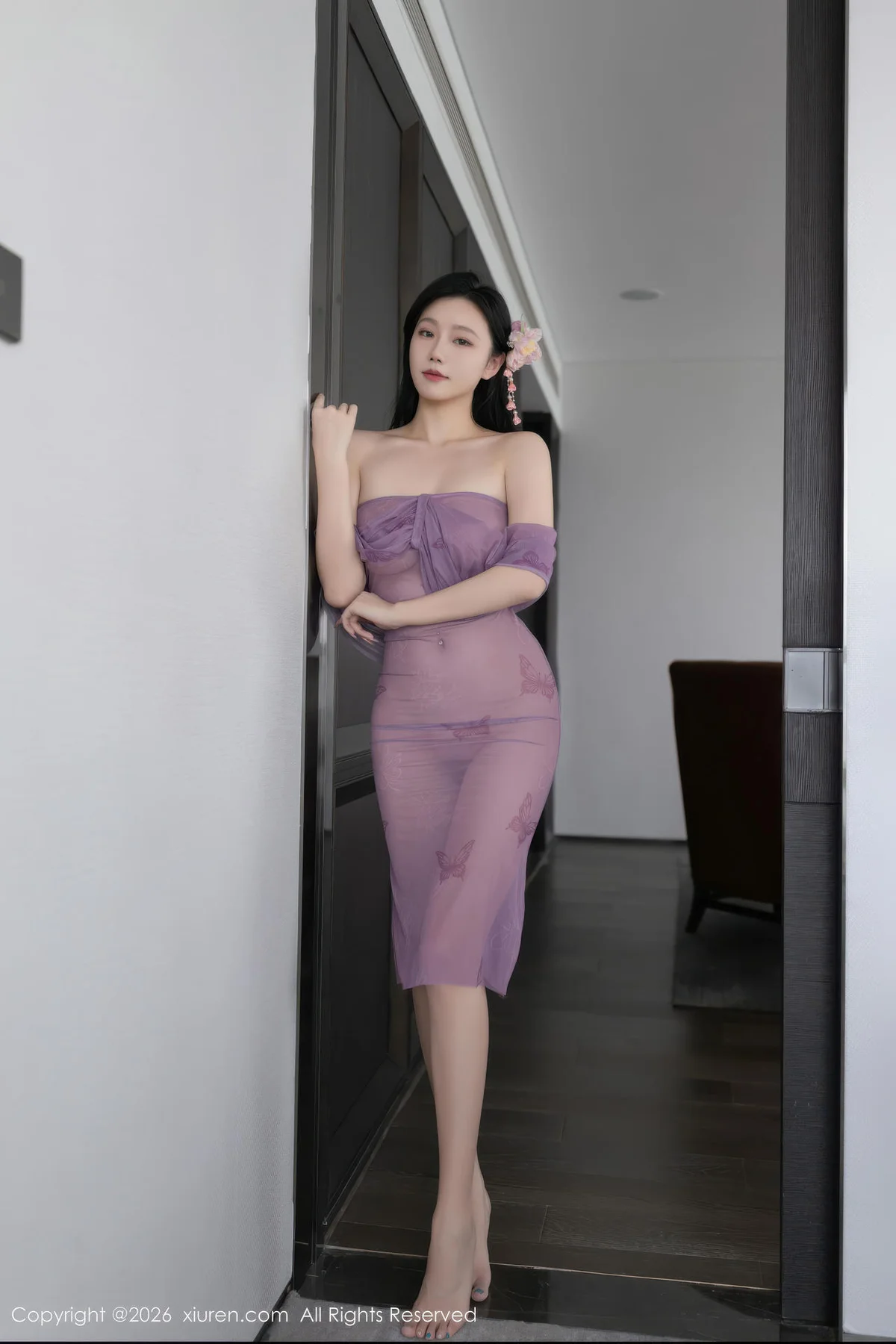 XiuRen 秀人 No.11312 安然anran 透视香肩玉体女神 - 41