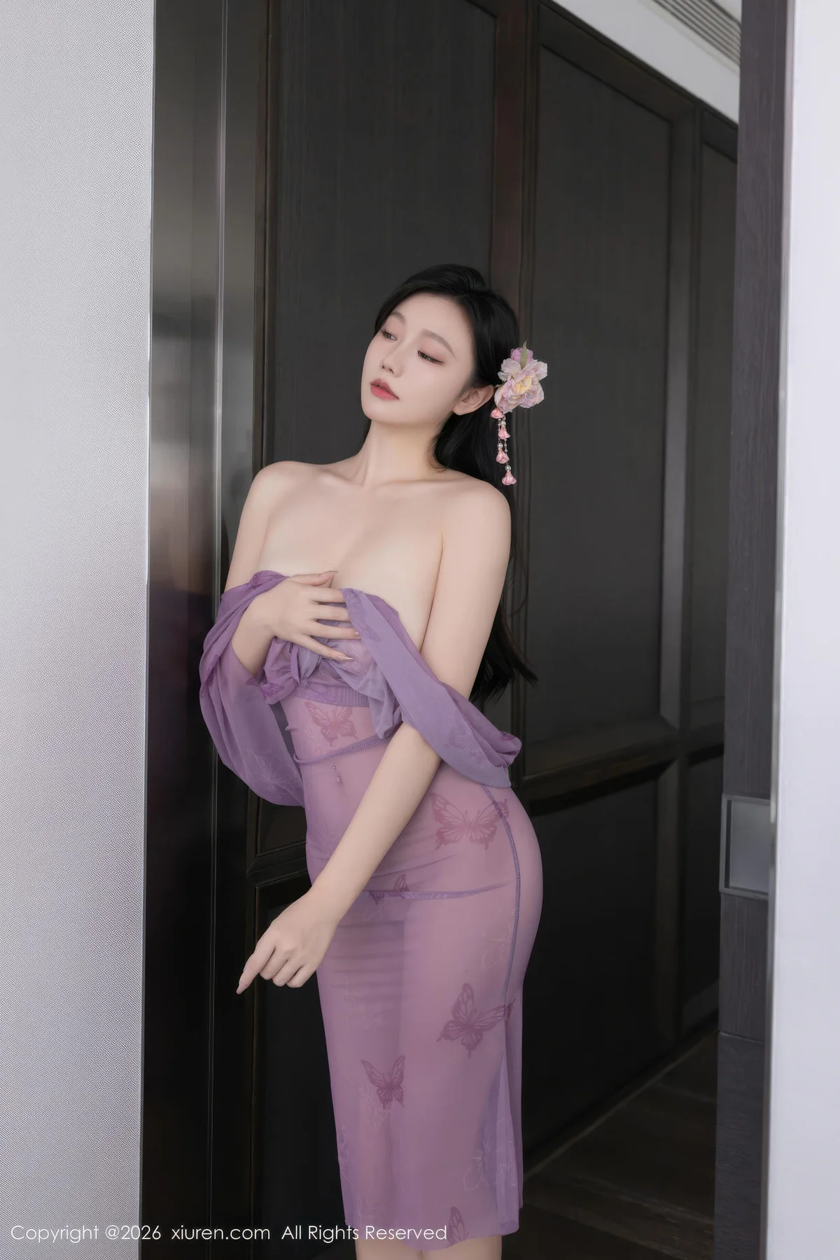 XiuRen 秀人 No.11312 安然anran 透视香肩玉体女神 - 43