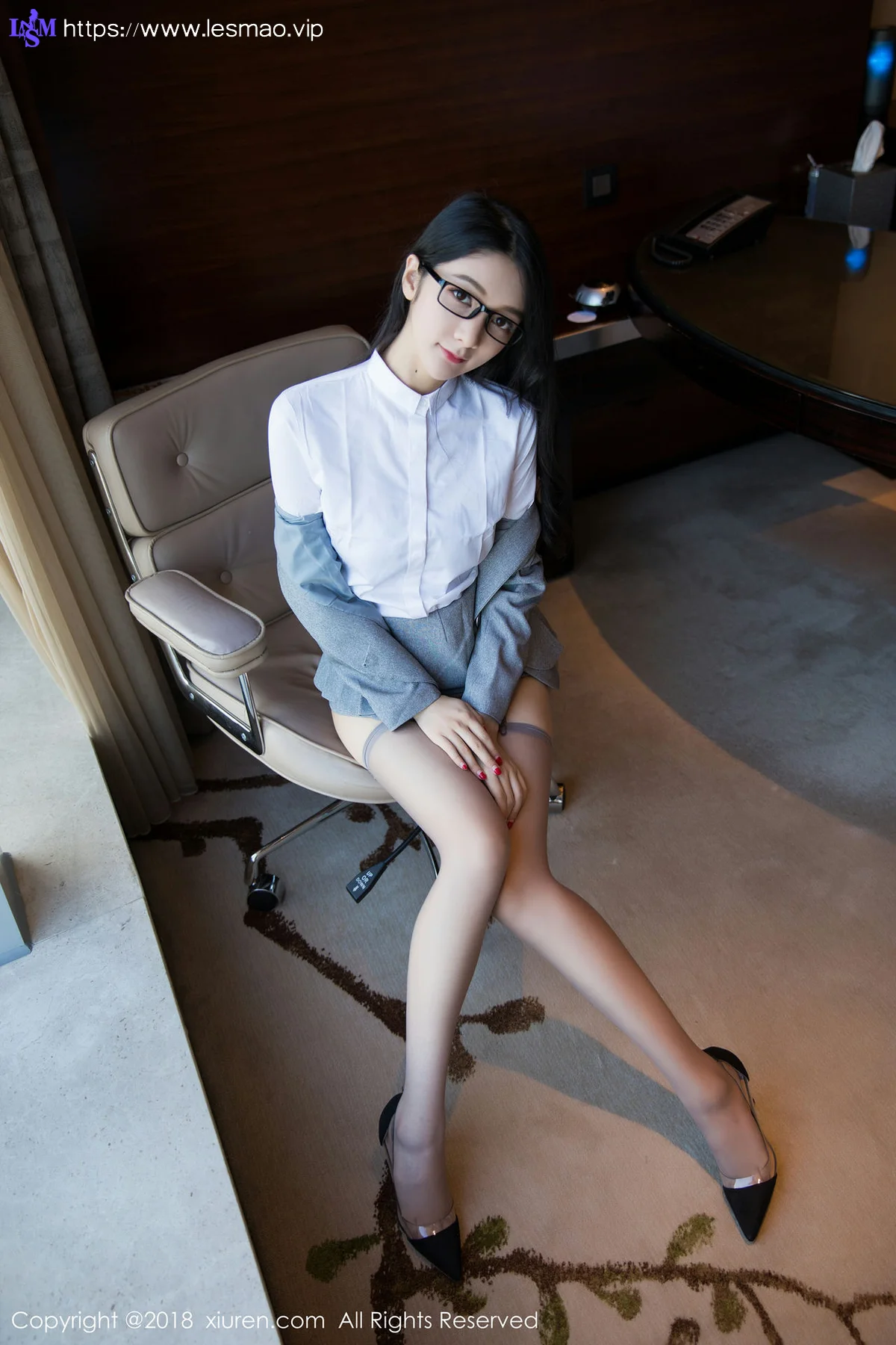 XiuRen 秀人 No.1167 Angela小热巴高跟黑丝 - 39