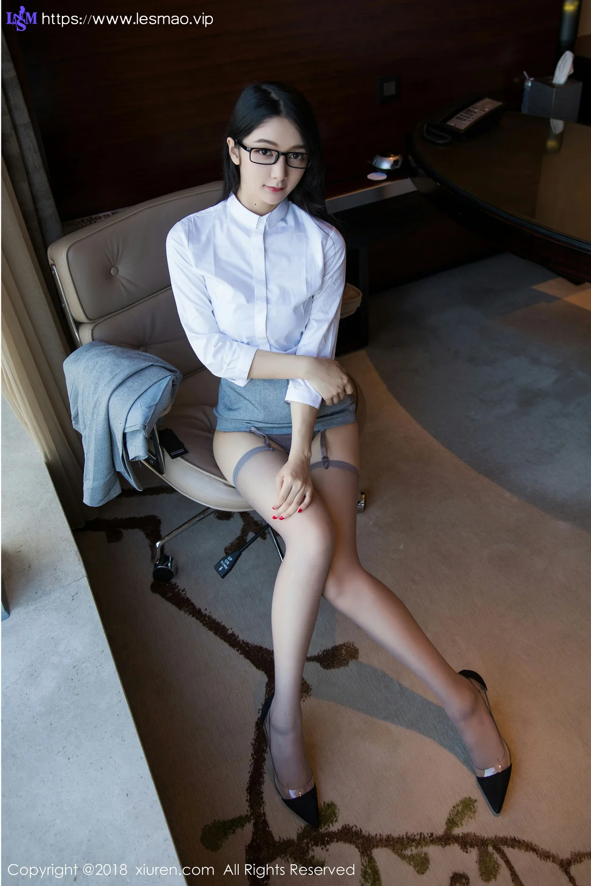 XiuRen 秀人 No.1167 Angela小热巴高跟黑丝 - 42