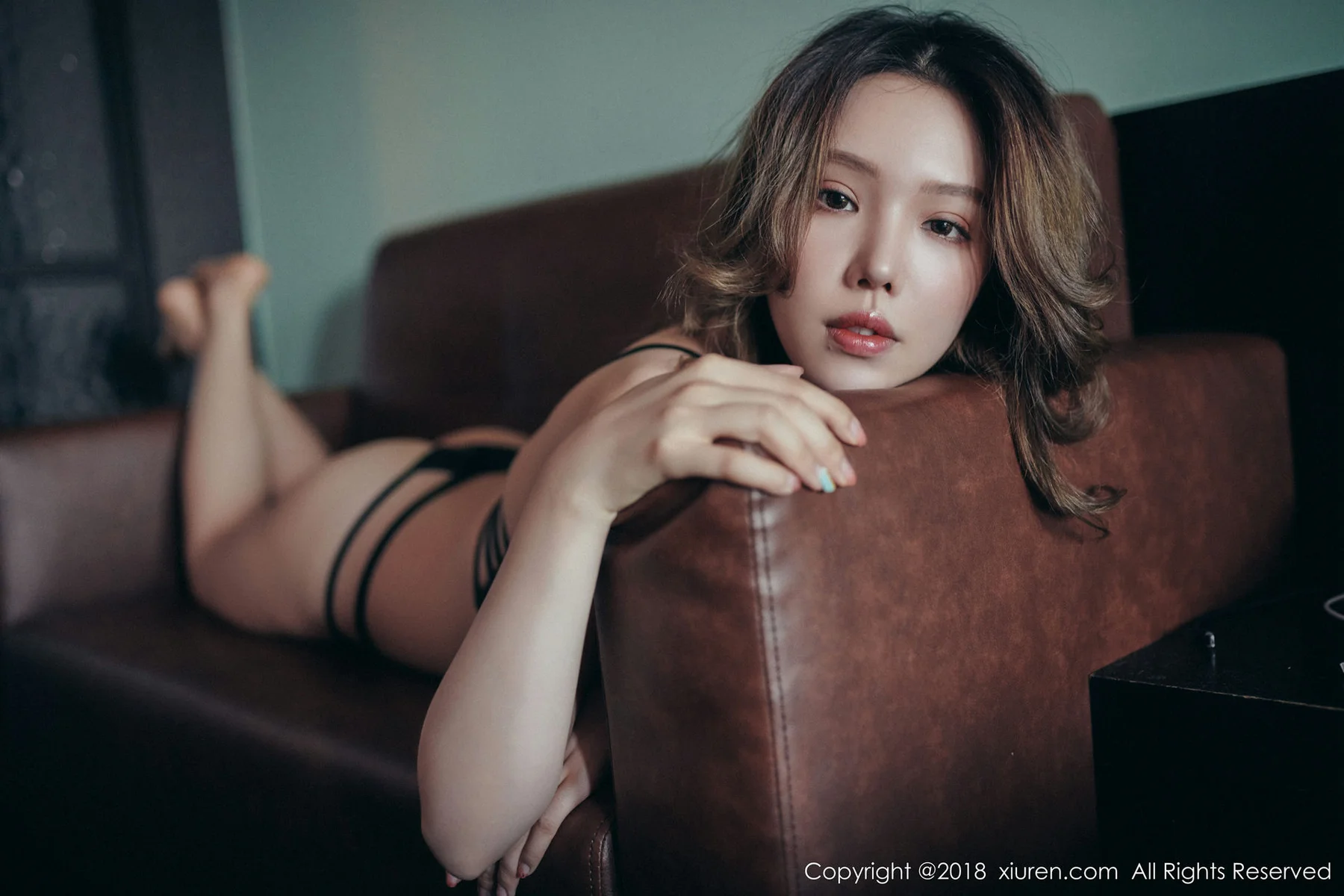 XiuRen 秀人 No.1195 黄楽然爆乳性感连体衣 - 38