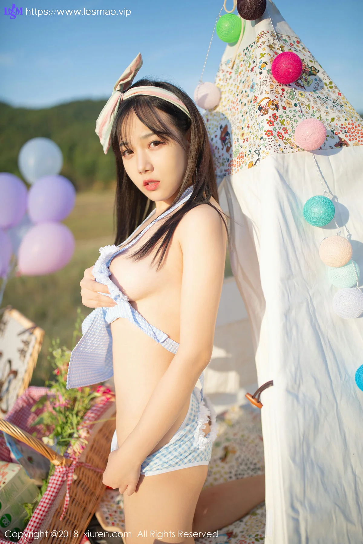XiuRen 秀人 No.1207 徐薇薇mia 81P户外女仆制服 - 25