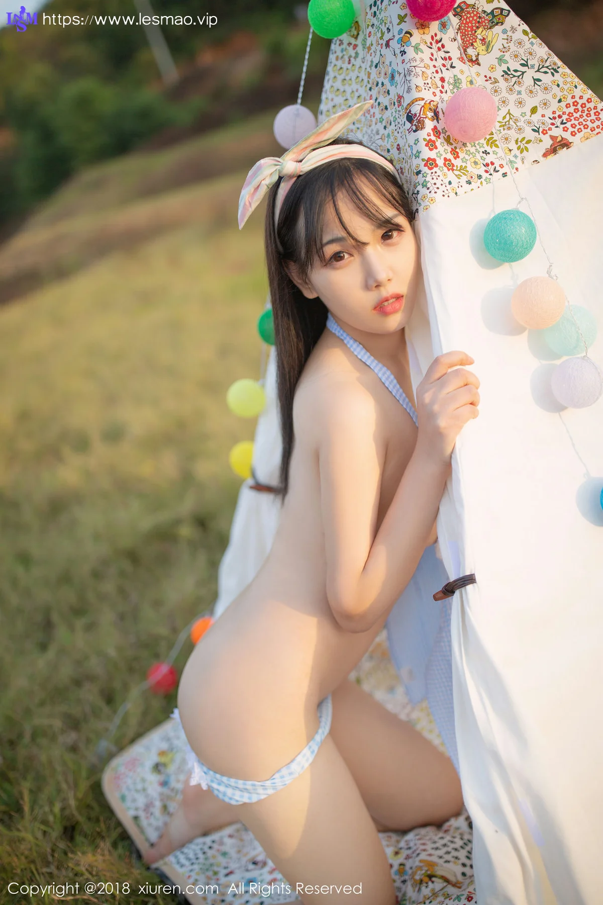 XiuRen 秀人 No.1207 徐薇薇mia 81P户外女仆制服 - 48