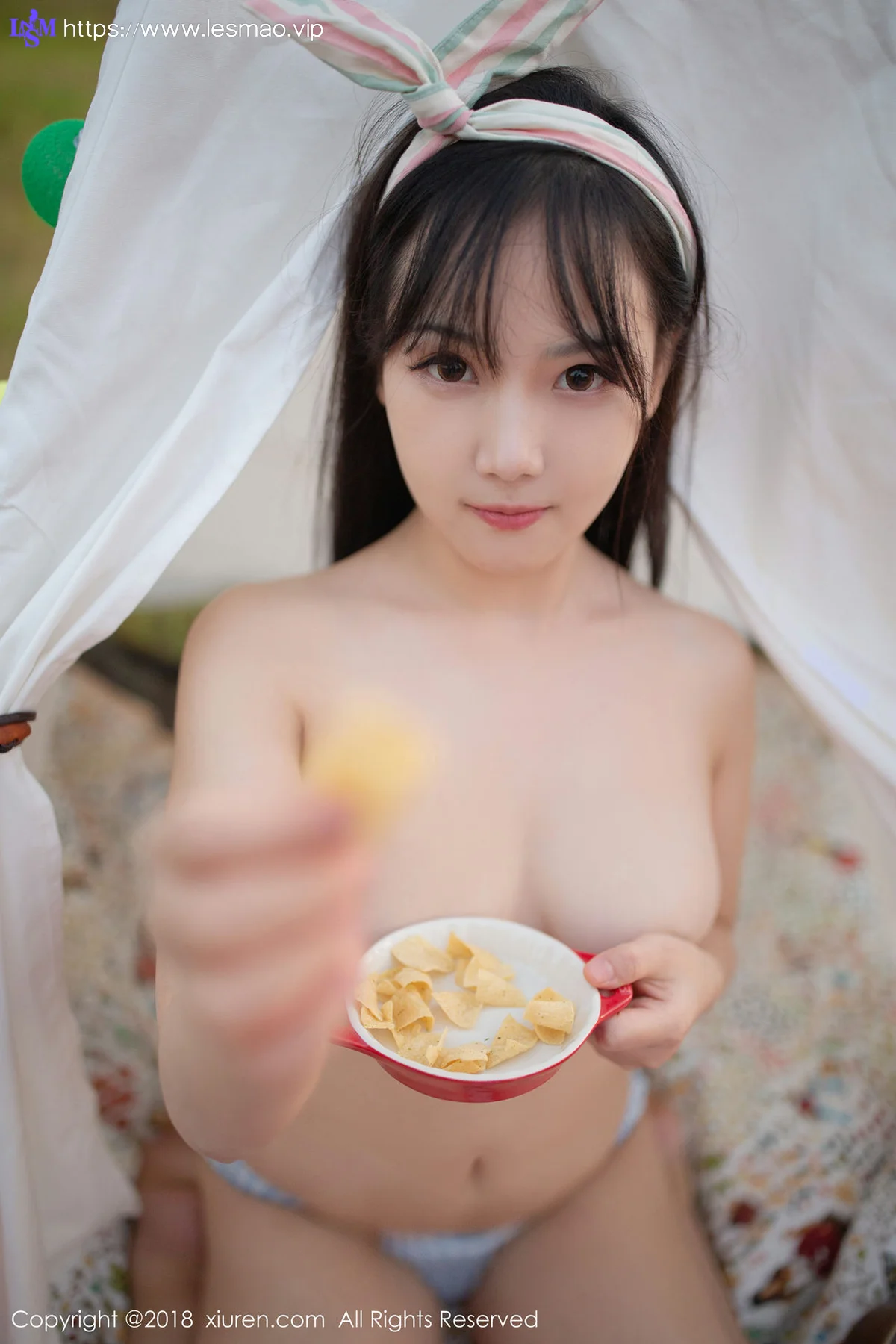 XiuRen 秀人 No.1207 徐薇薇mia 81P户外女仆制服 - 80