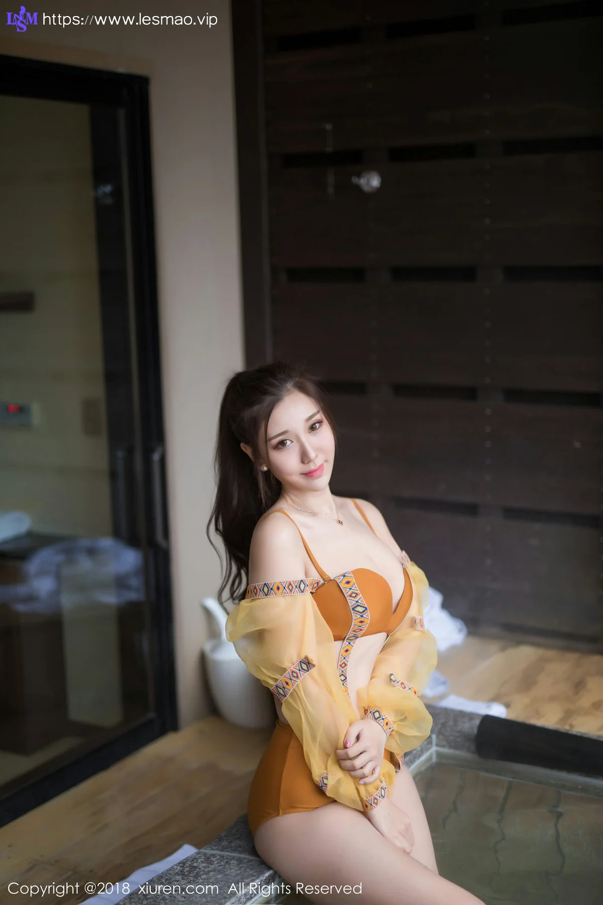 XiuRen 秀人 No.1236 淼淼萌萌哒 长腿比基尼 - 40