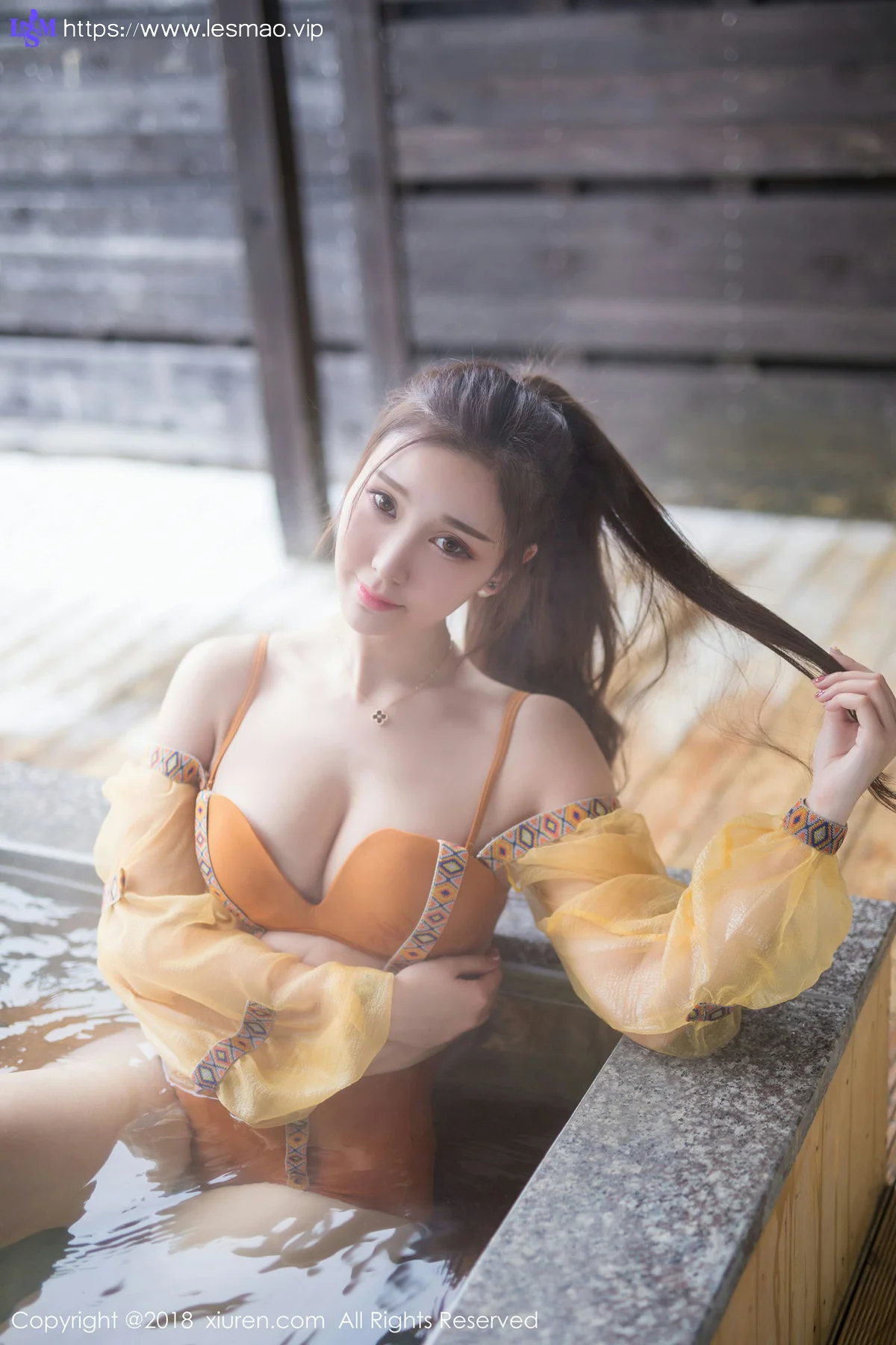 XiuRen 秀人 No.1236 淼淼萌萌哒 长腿比基尼 - 46