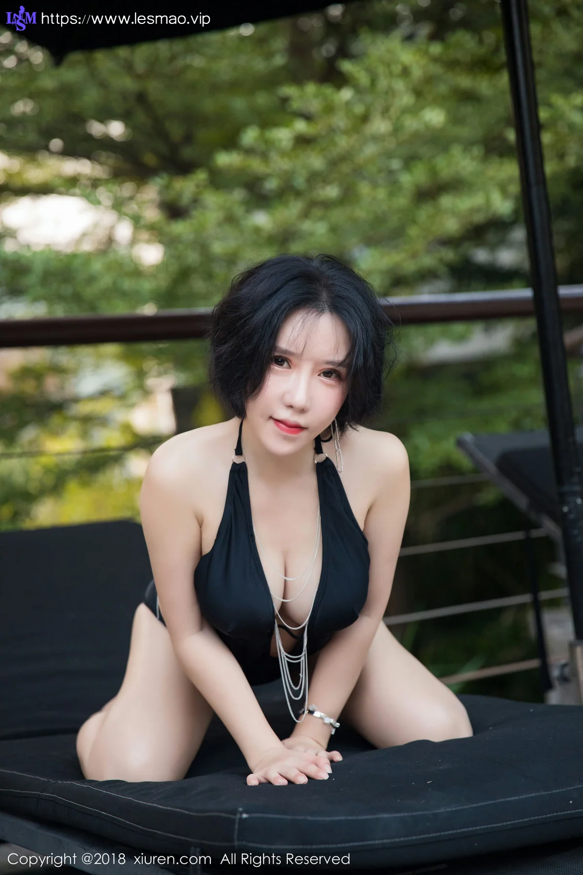 XiuRen 秀人 No.1259 沈欢欣 爆乳比基尼短发美女 - 17