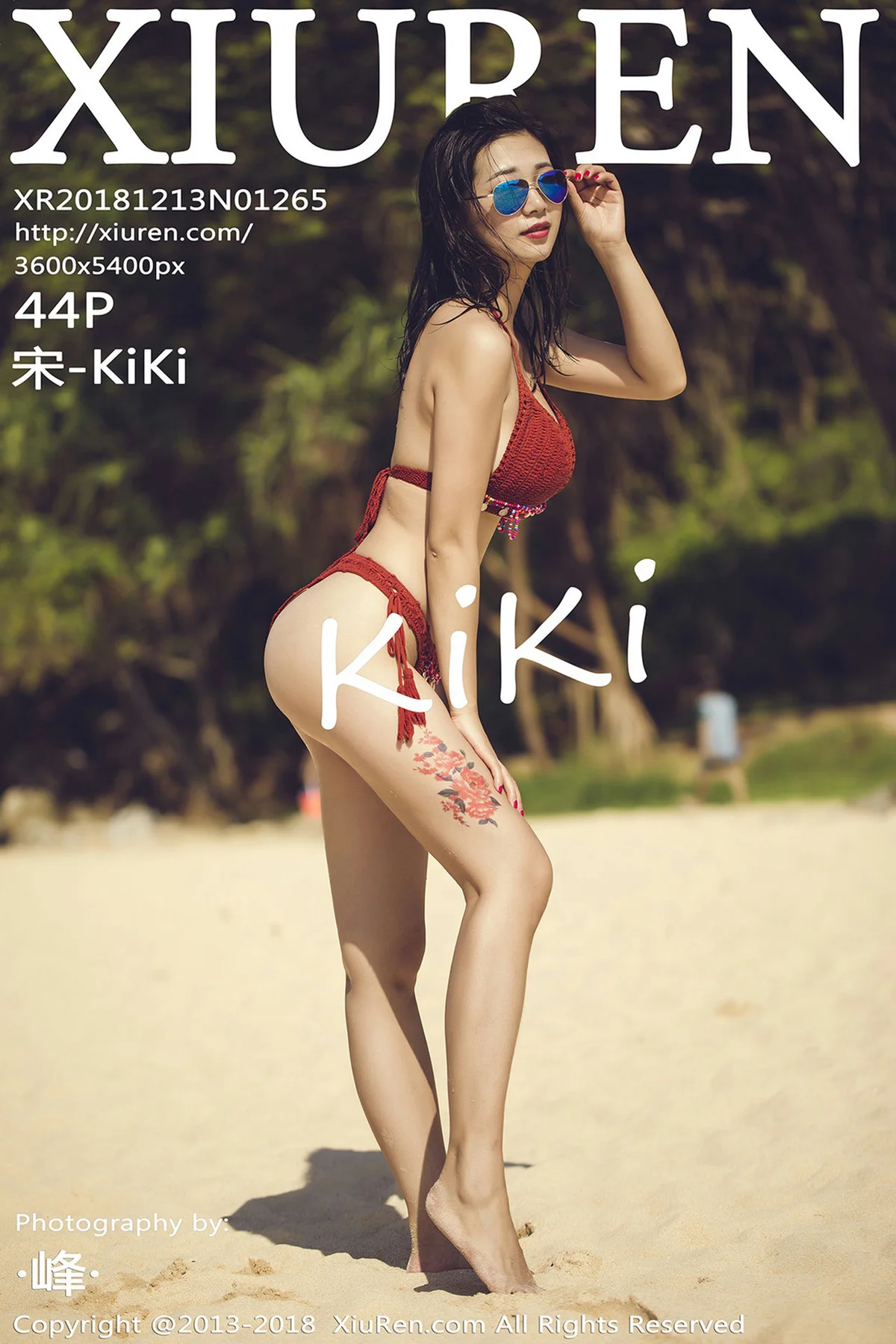 XiuRen 秀人 No.1265 宋-kiki 沙滩比基尼 - 45
