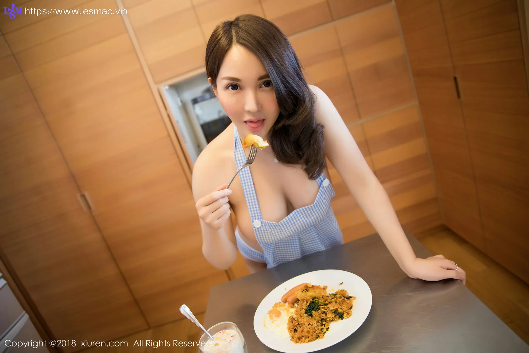 XiuRen 秀人 No.1268 沈蜜桃mike 巨乳仆人私房美照 - 19
