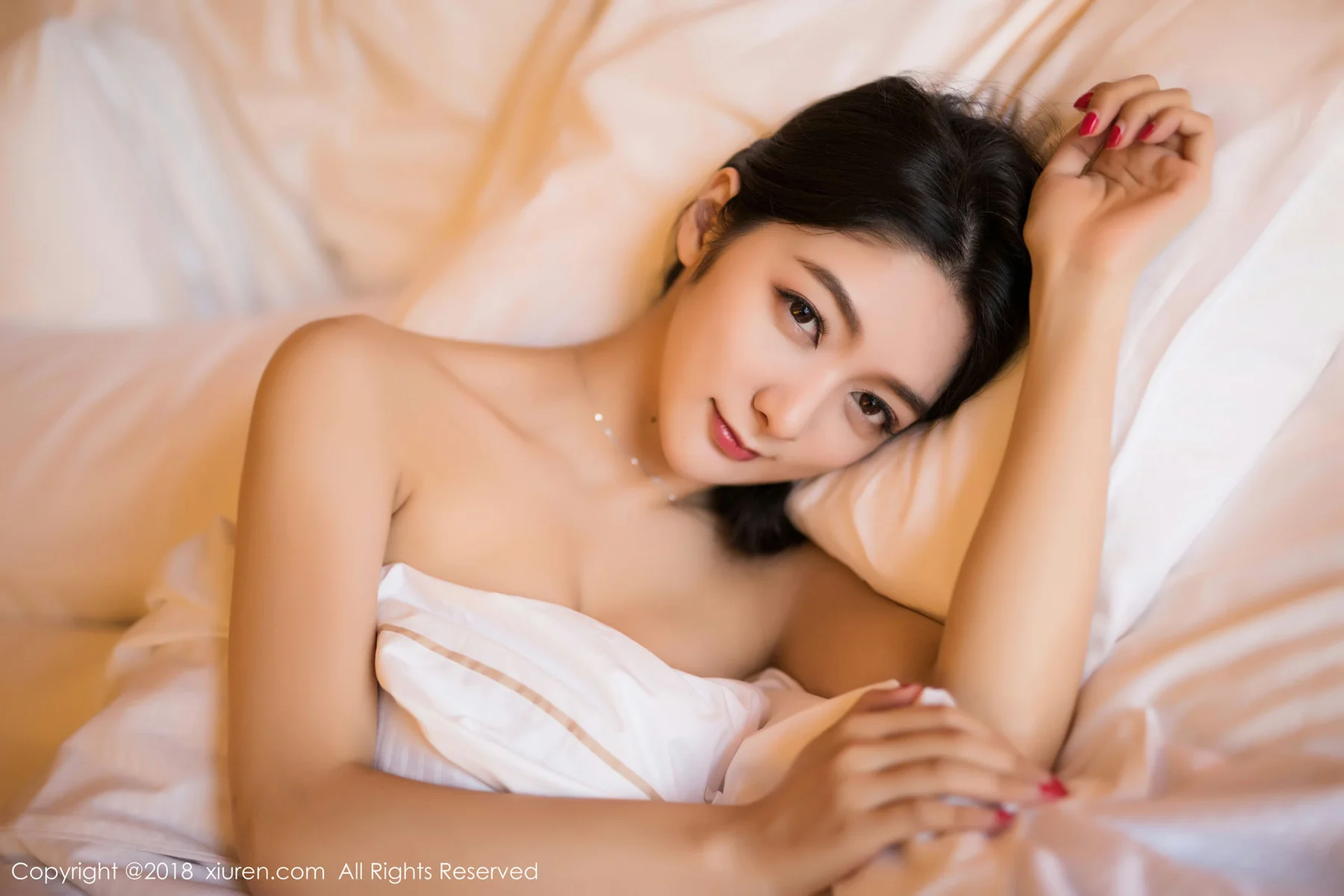 XiuRen 秀人 No.1292 Angela喜欢猫 柔美私房 - 45