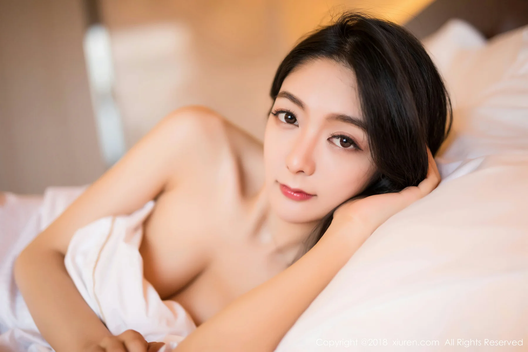 XiuRen 秀人 No.1292 Angela喜欢猫 柔美私房 - 47