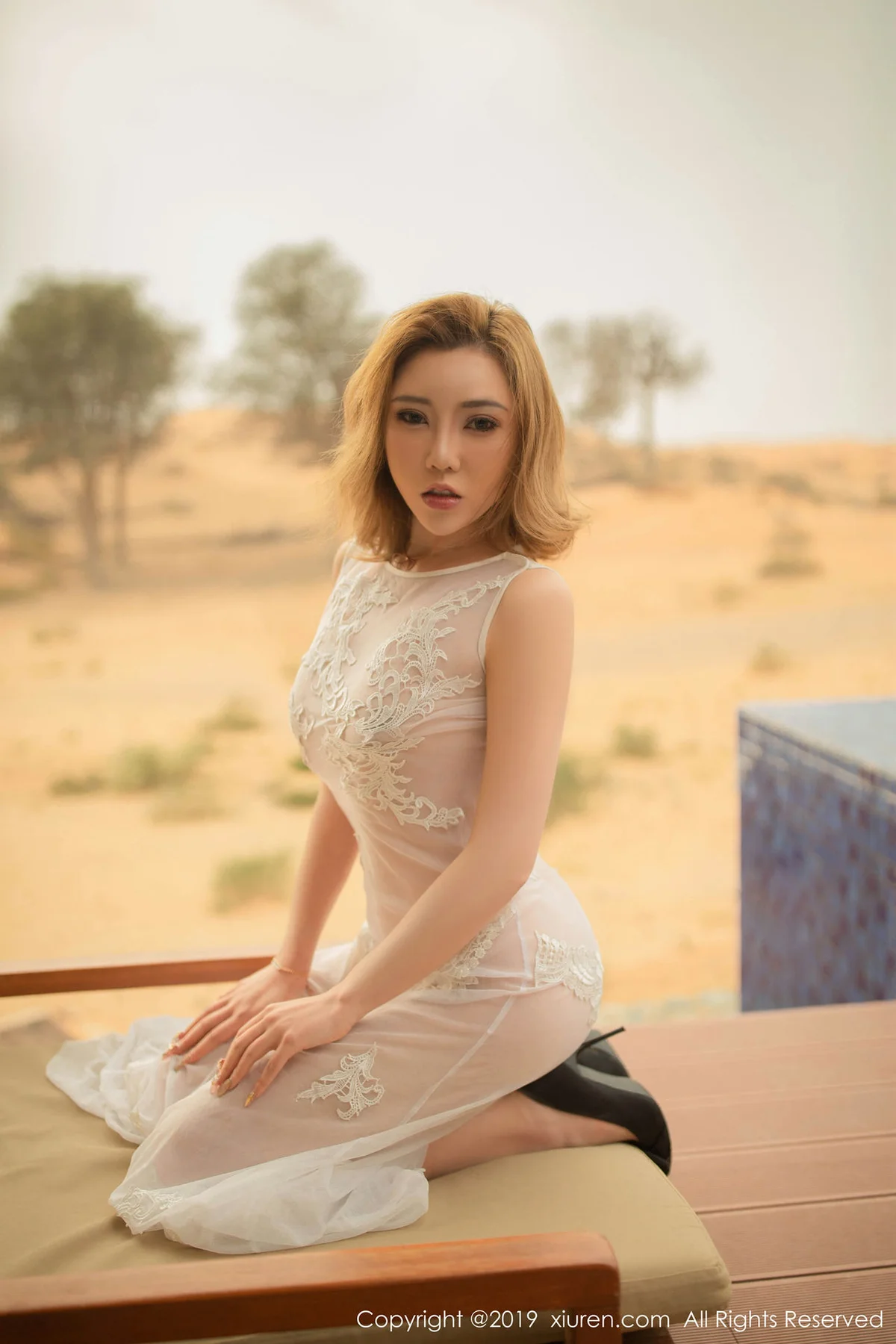 XiuRen 秀人 No.1384 萌汉药baby很酷 迪拜旅拍 - 24