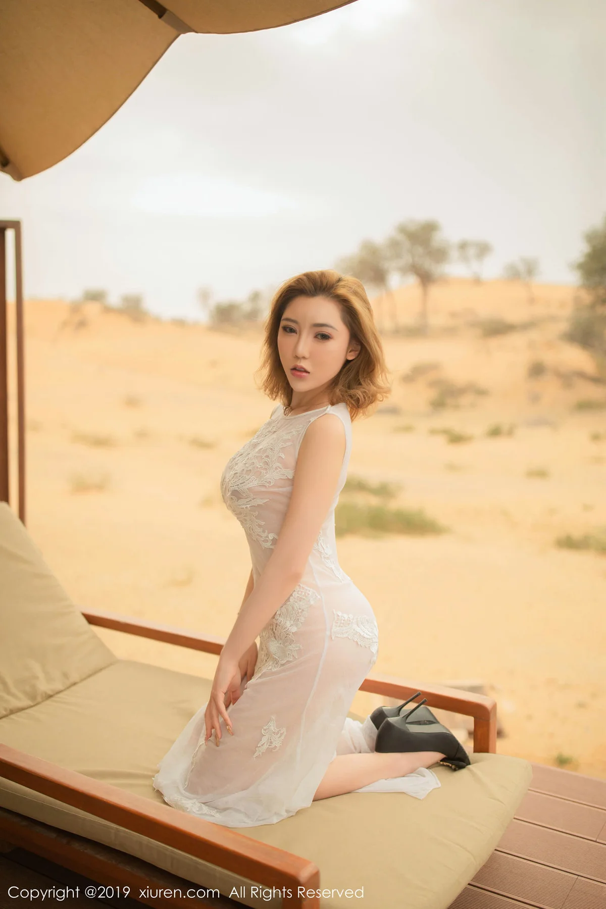 XiuRen 秀人 No.1384 萌汉药baby很酷 迪拜旅拍 - 28