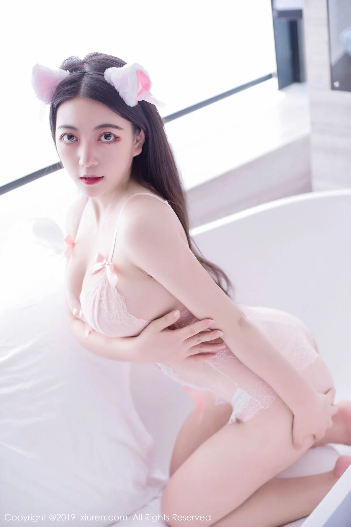 XiuRen 秀人 No.1402 安妮baby 美乳蕾丝内衣 - 24