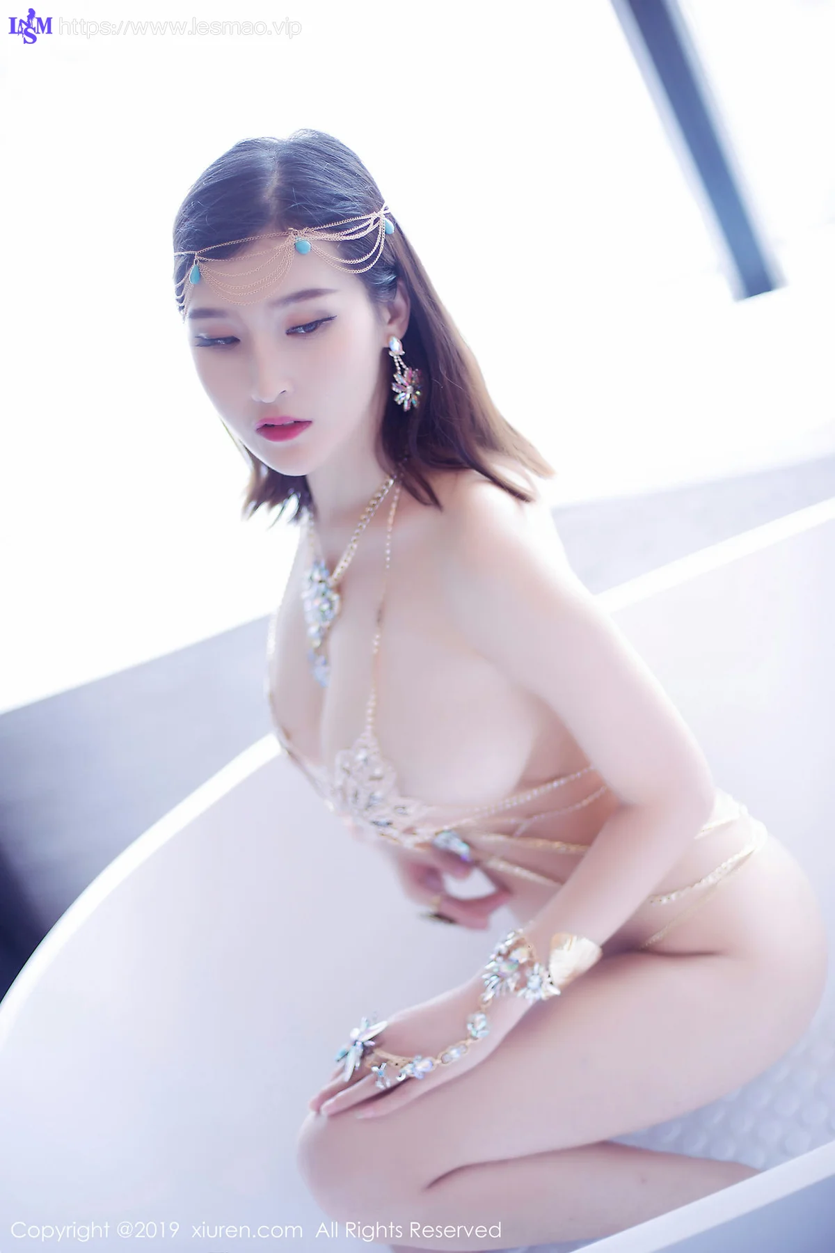 XiuRen 秀人 No.1409 双笙Aline 乳贴爆乳 - 14