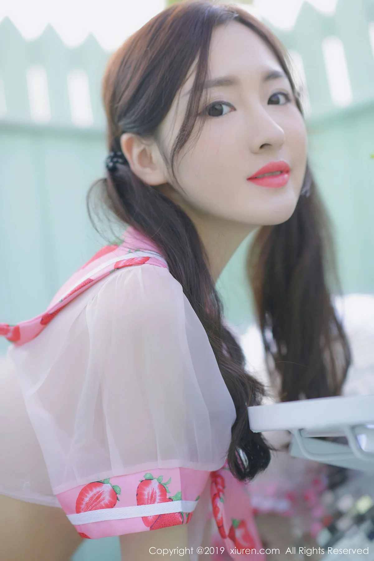 XiuRen 秀人 No.1419 沈梦瑶 空乘的草莓内衣 - 50