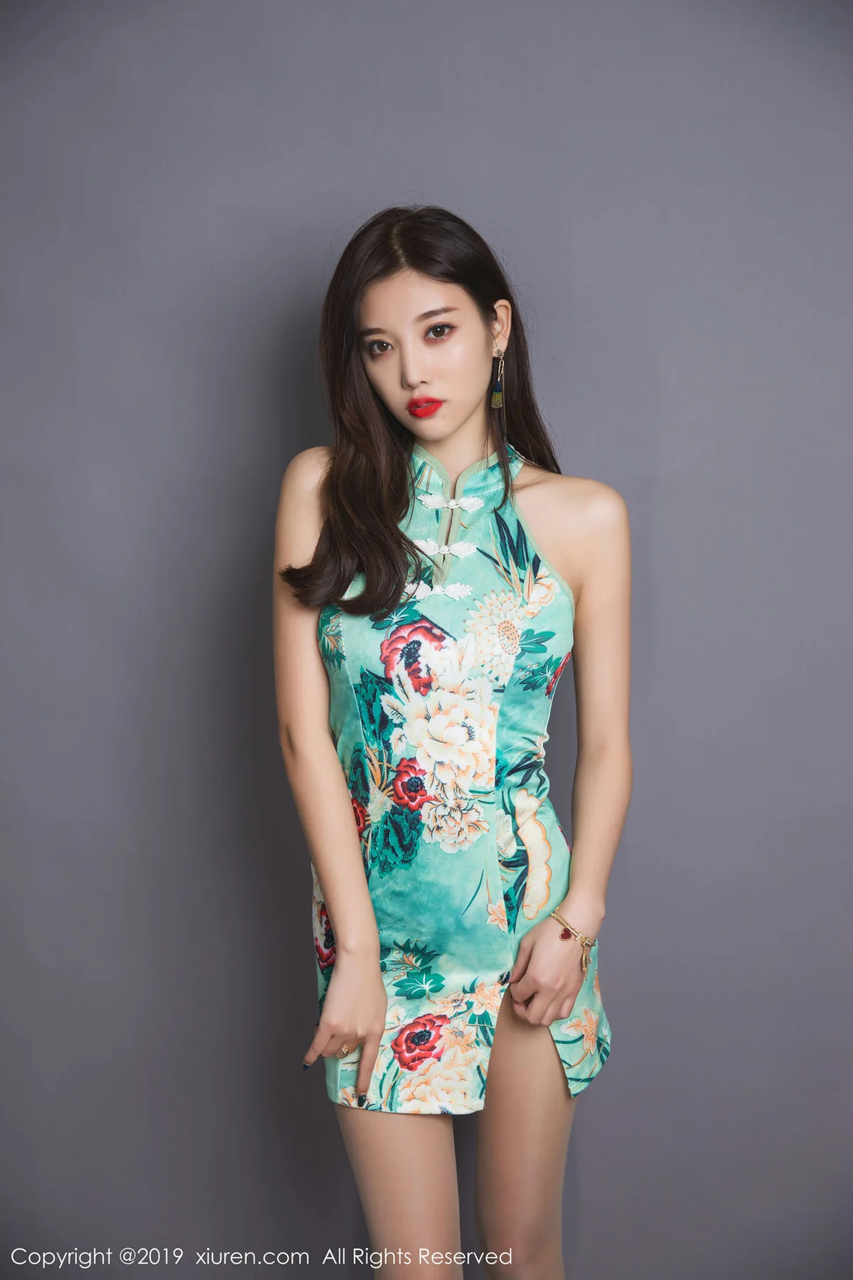 XiuRen 秀人 No.1436 杨晨晨 女神旗袍 - 49