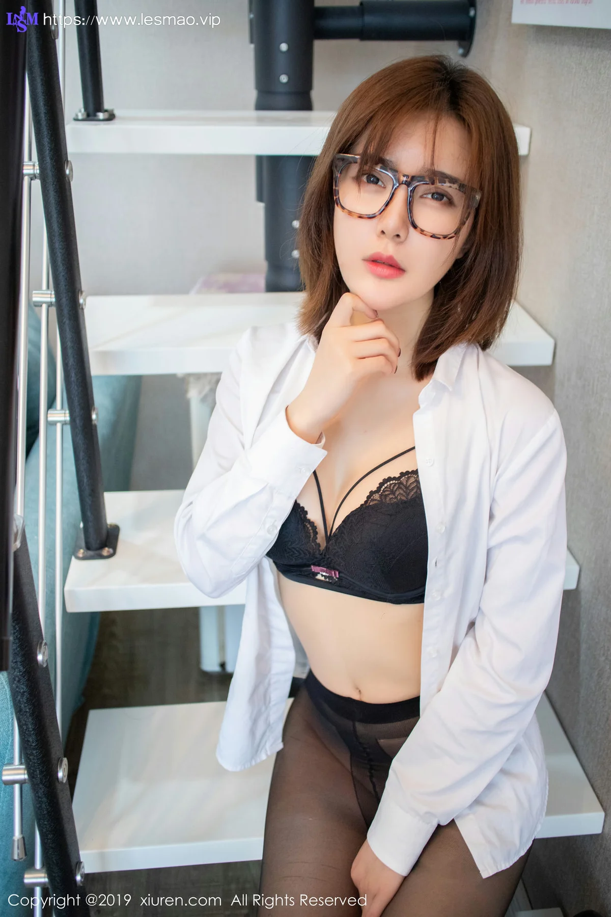 XiuRen 秀人 No.1439 yomi悠蜜 OL制服黑丝 - 13