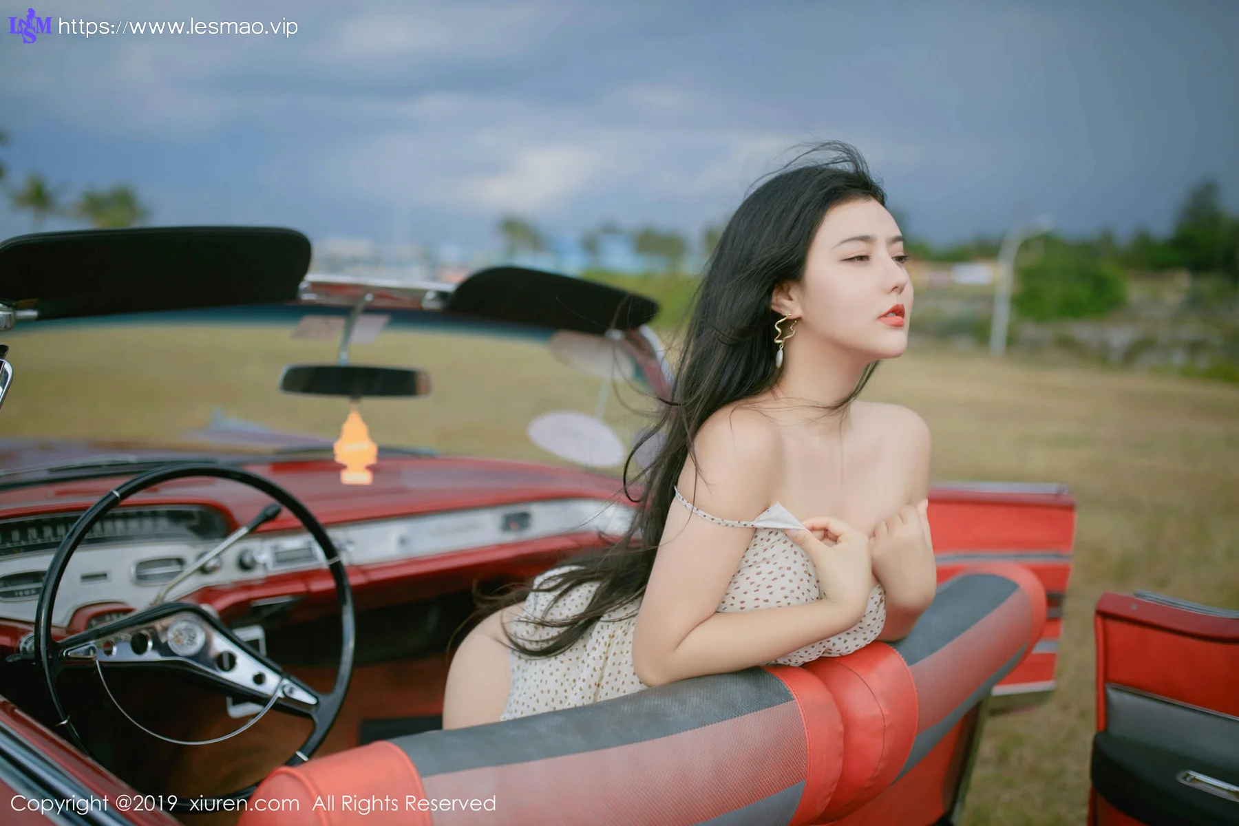 XiuRen 秀人 No.1463 Manuela玛鲁娜 户外车模 - 19