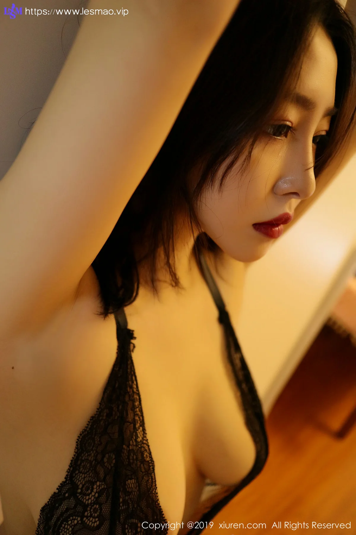 XiuRen 秀人 No.1571 瑶啊摇的瑶 黑色诱惑 - 12