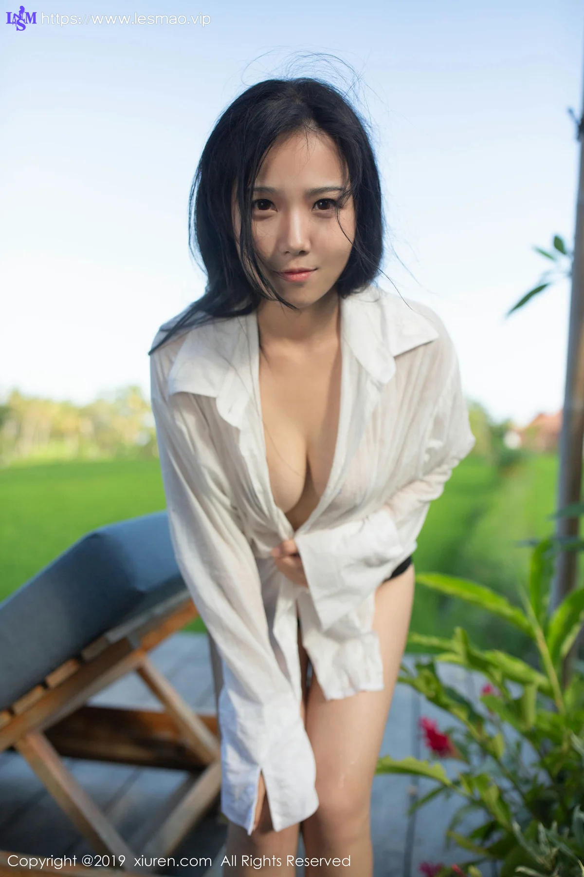 XiuRen 秀人 No.1634 少女玉体诱惑 徐微微mia 巴厘岛旅拍写真 - 50