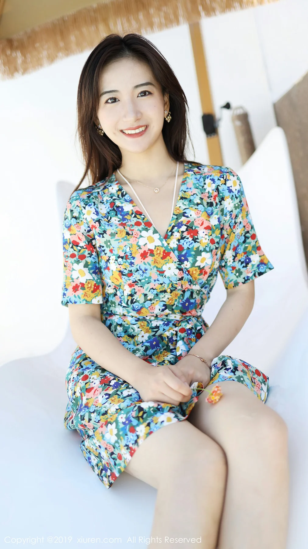 XiuRen 秀人 No.1641 气质梨涡美女 艺儿伢呦 首套写真 - 49
