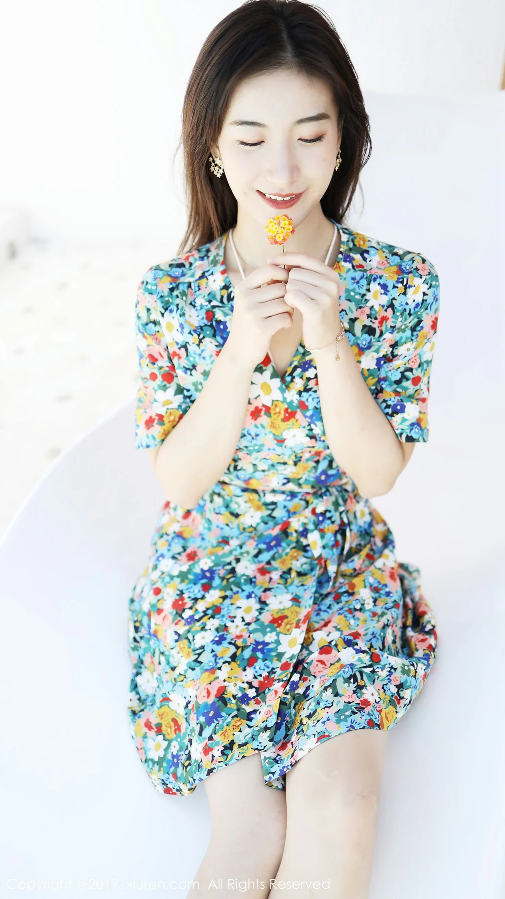 XiuRen 秀人 No.1641 气质梨涡美女 艺儿伢呦 首套写真 - 50