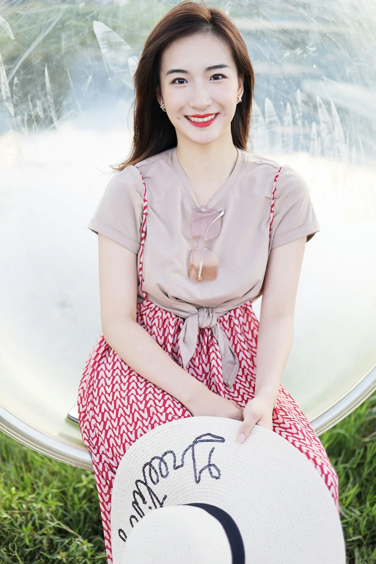 XiuRen 秀人 No.1718 气质梨涡妹 艺儿拿铁清新写真 - 57