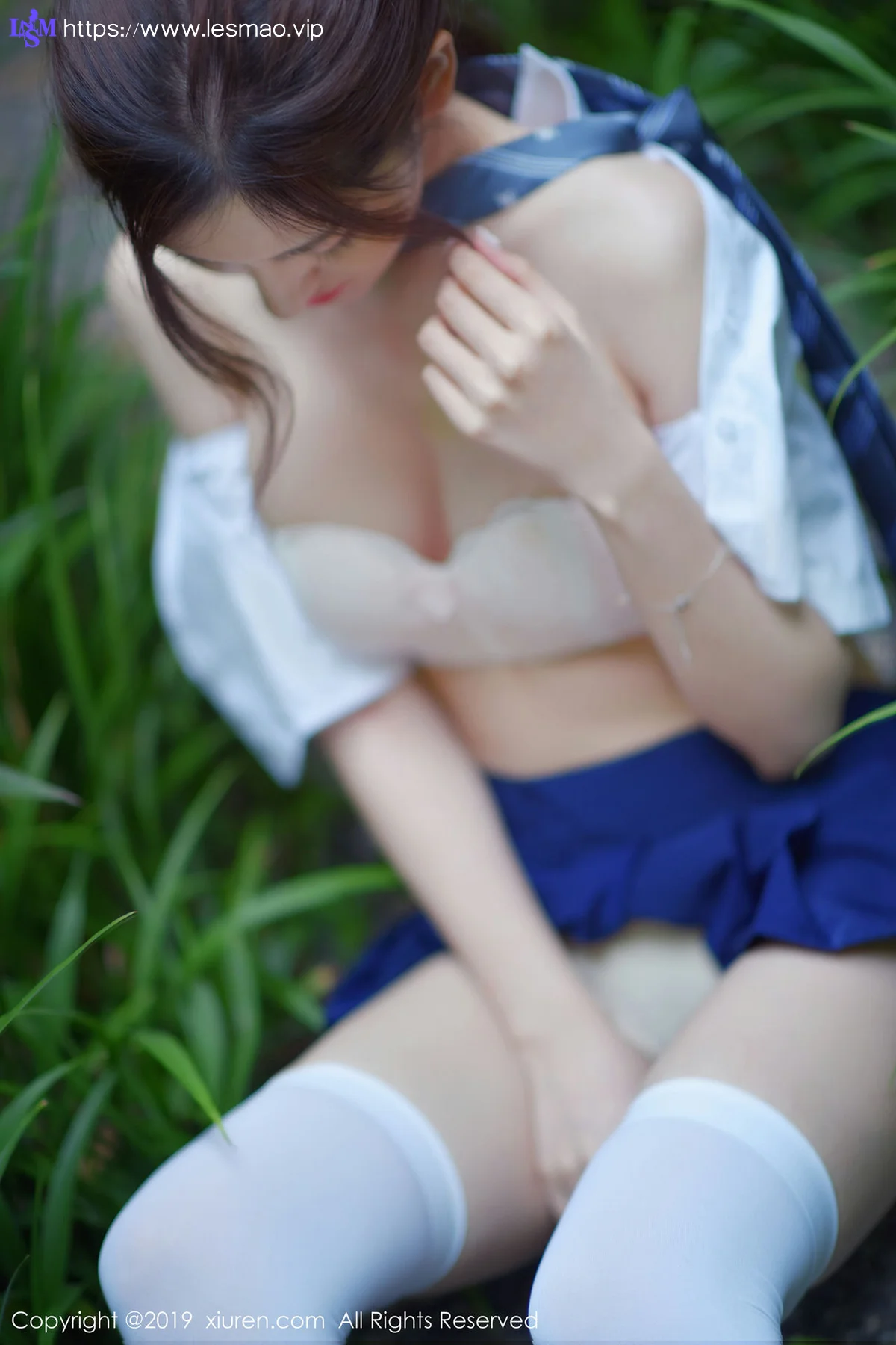 XiuRen 秀人 No.1733 野外森林 沈梦瑶外拍写真 - 21