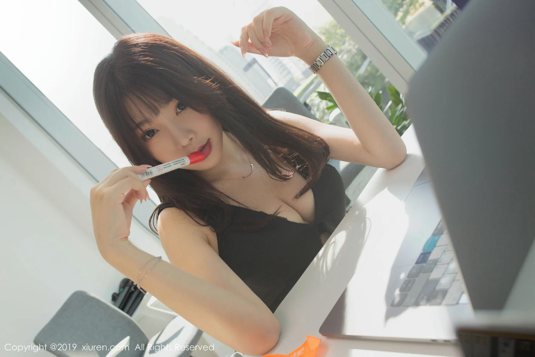 XiuRen 秀人 No.1757 办公室主题 芝芝Booty - 36