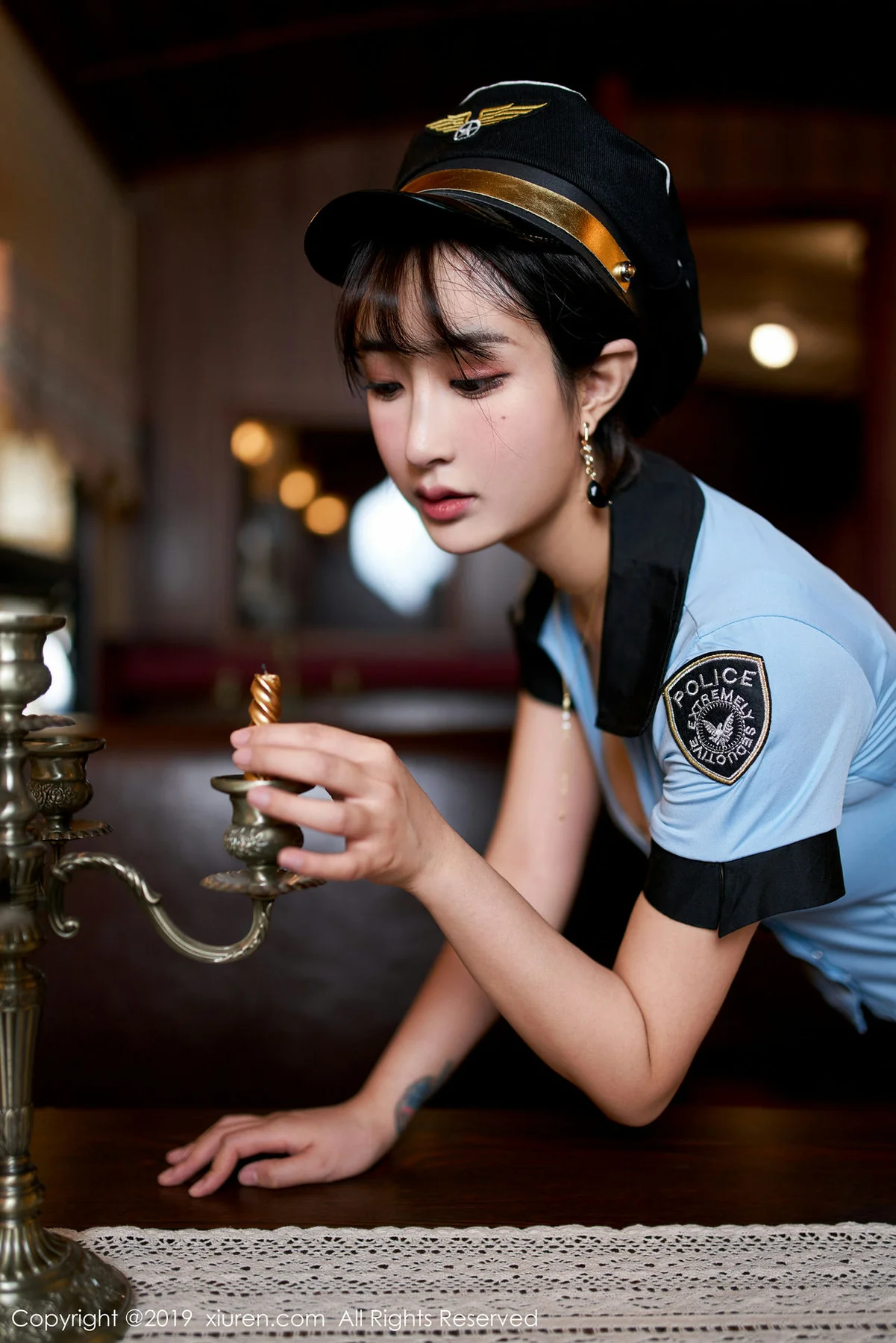 XiuRen 秀人 No.1811 Betty林子欣警花制服写真 - 27
