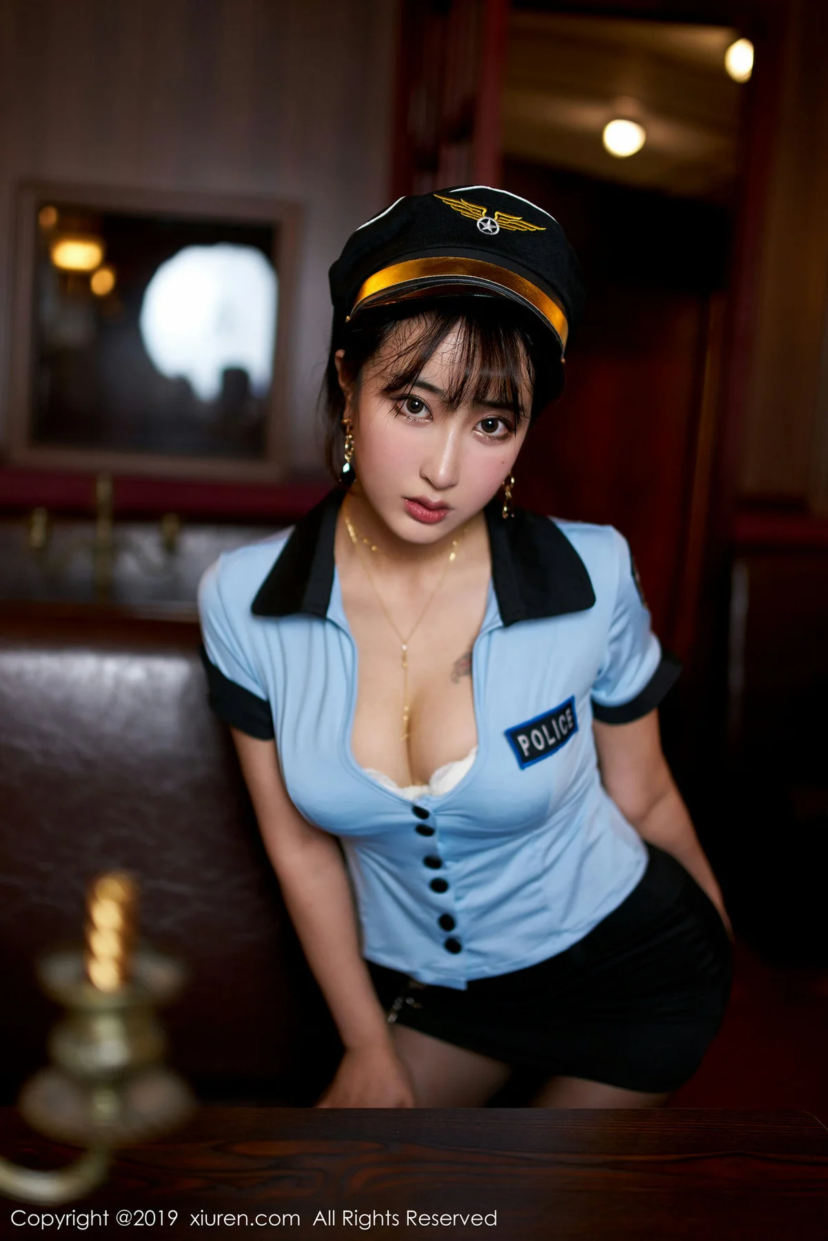 XiuRen 秀人 No.1811 Betty林子欣警花制服写真 - 28