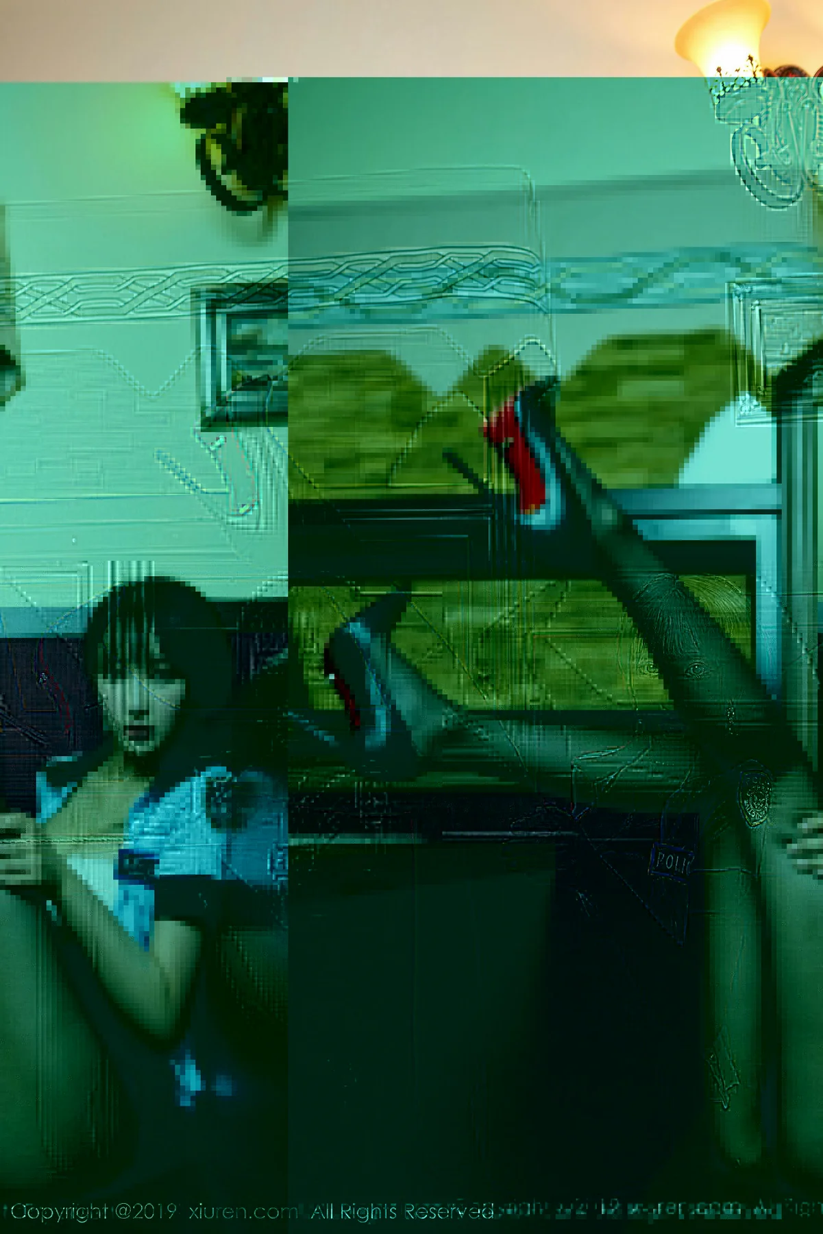 XiuRen 秀人 No.1811 Betty林子欣警花制服写真 - 43