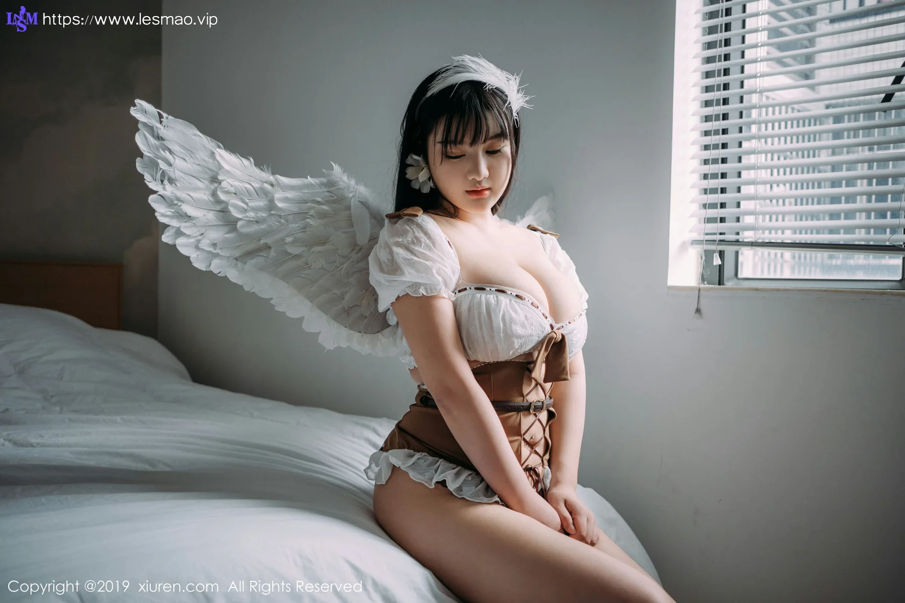 XiuRen 秀人 No.1824 超诱惑女仆制服 小尤奈巨乳妹子 - 12