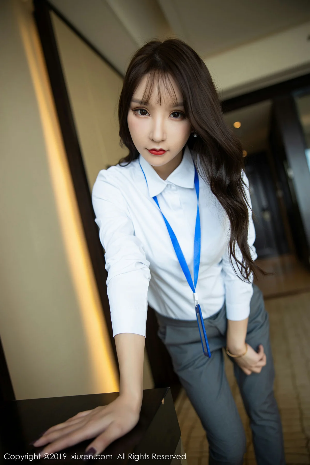 XiuRen 秀人 No.1834 制服装扮写真 周于希Sandy - 28